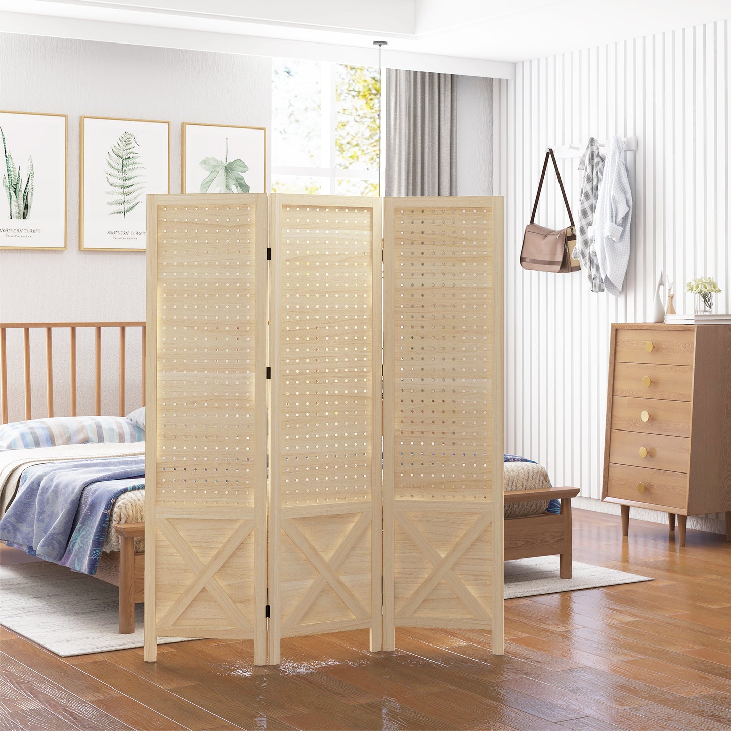 Ghivi Craftsman Wooden Display Screen