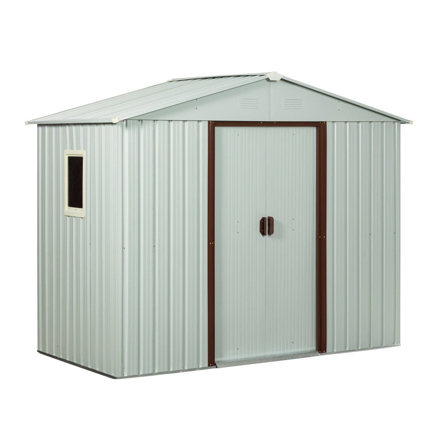 Ghivi Industrial Metal Storage Shed