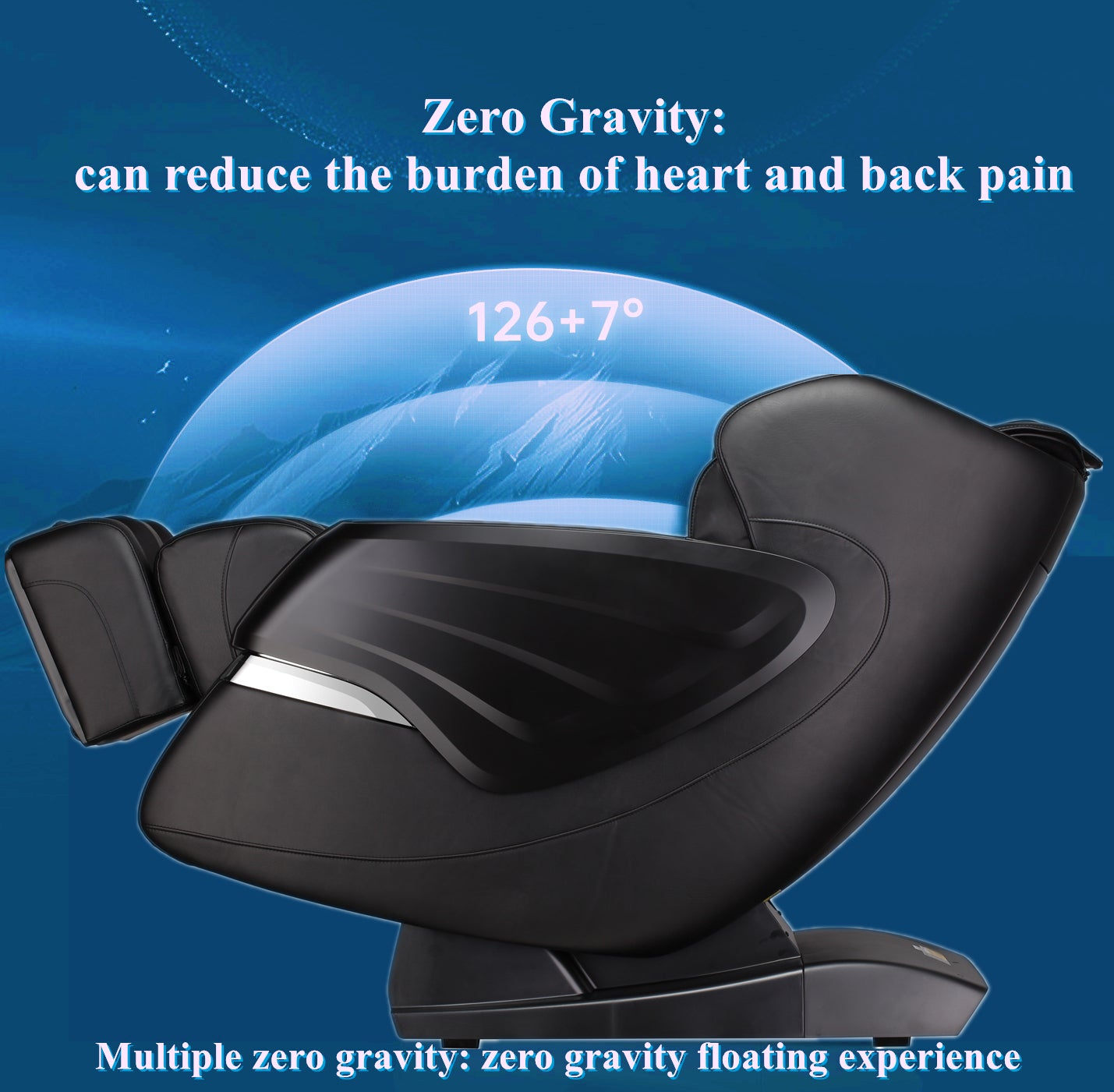 Warmsprings Modern Track Massage Recliner
