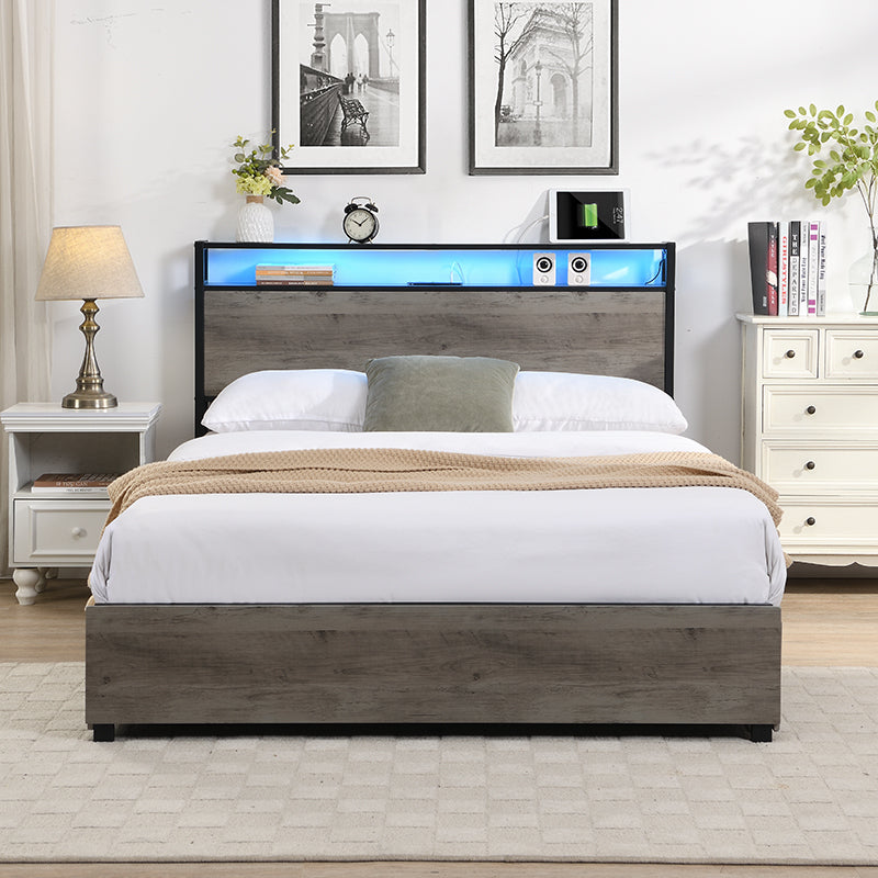 Marcel Modern Storage Full Bed