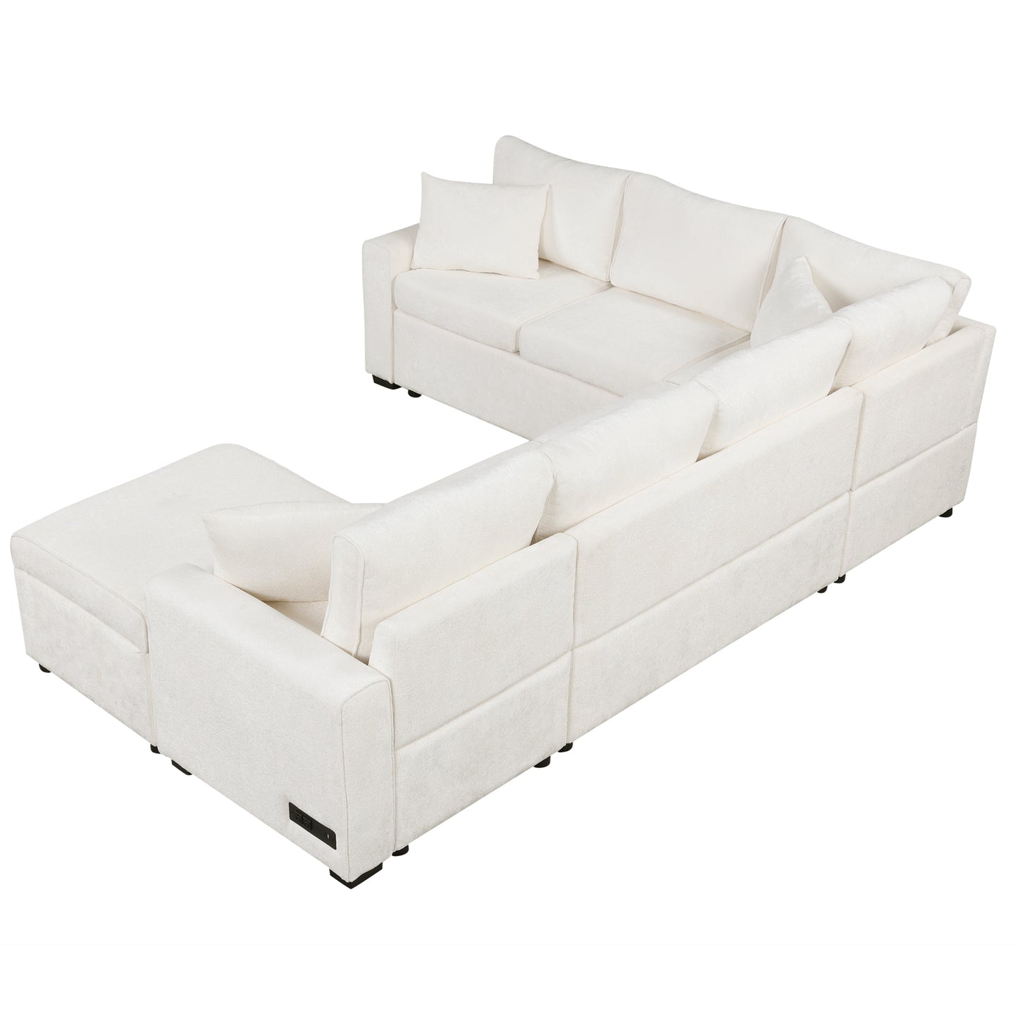 Westport Modern Sectional Sofa Sleeper