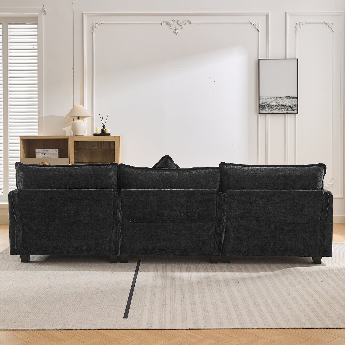 Fitch Modern L-Shape Luxury Sofa
