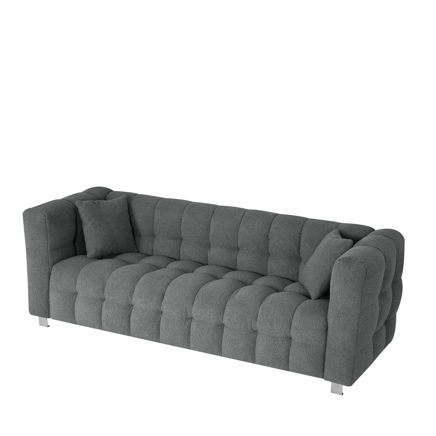 Healdsburg Contemporary Teddy Fleece Sofa