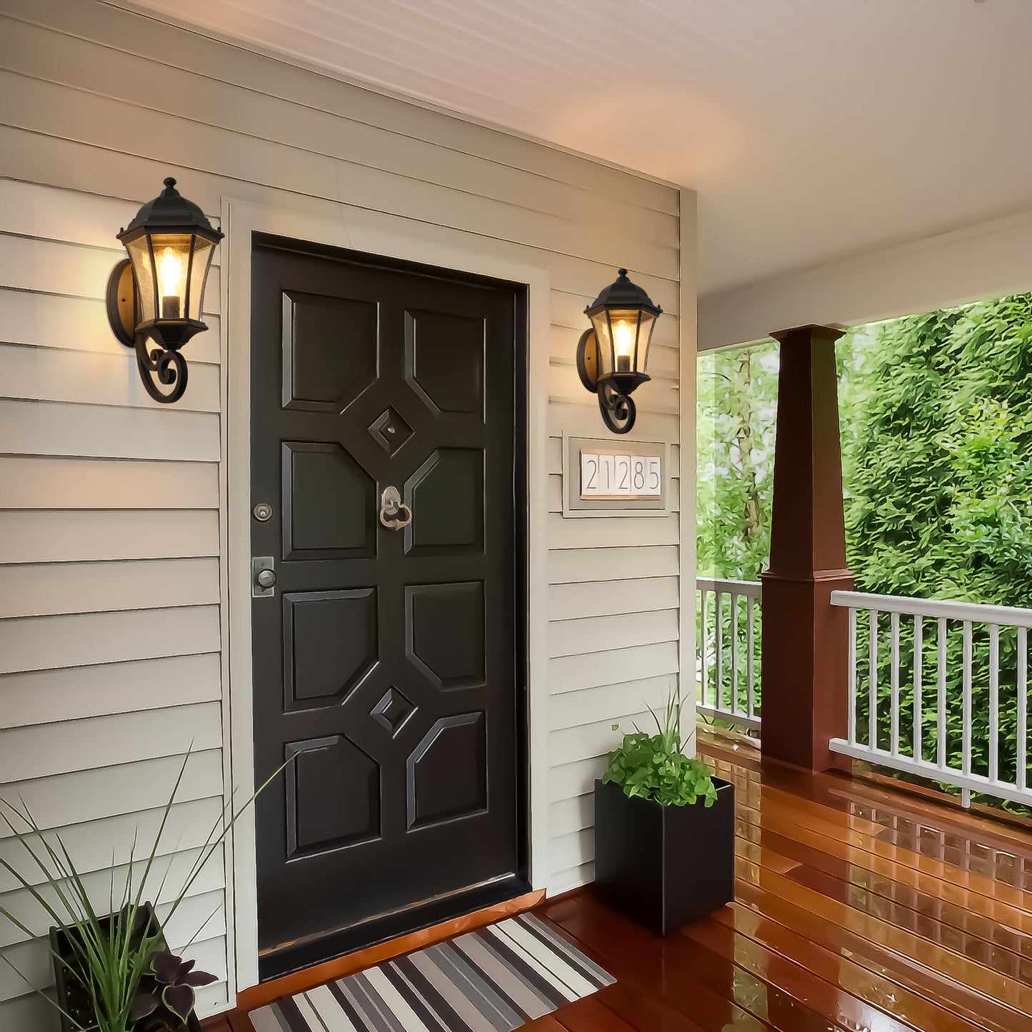Healdsburg Traditional Glass Wall Lamp