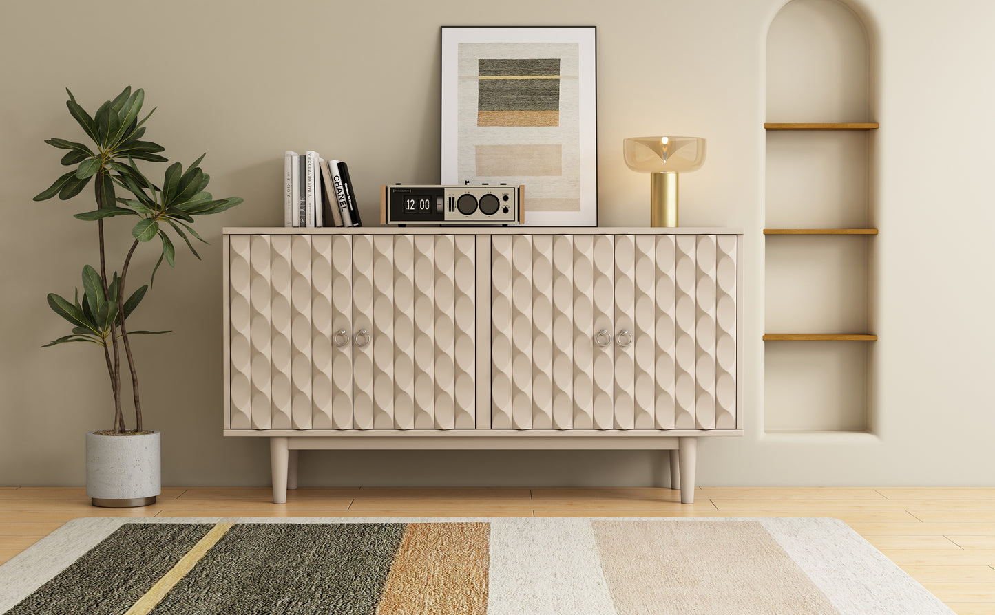 Calista Modern Elegant Simple Sideboard