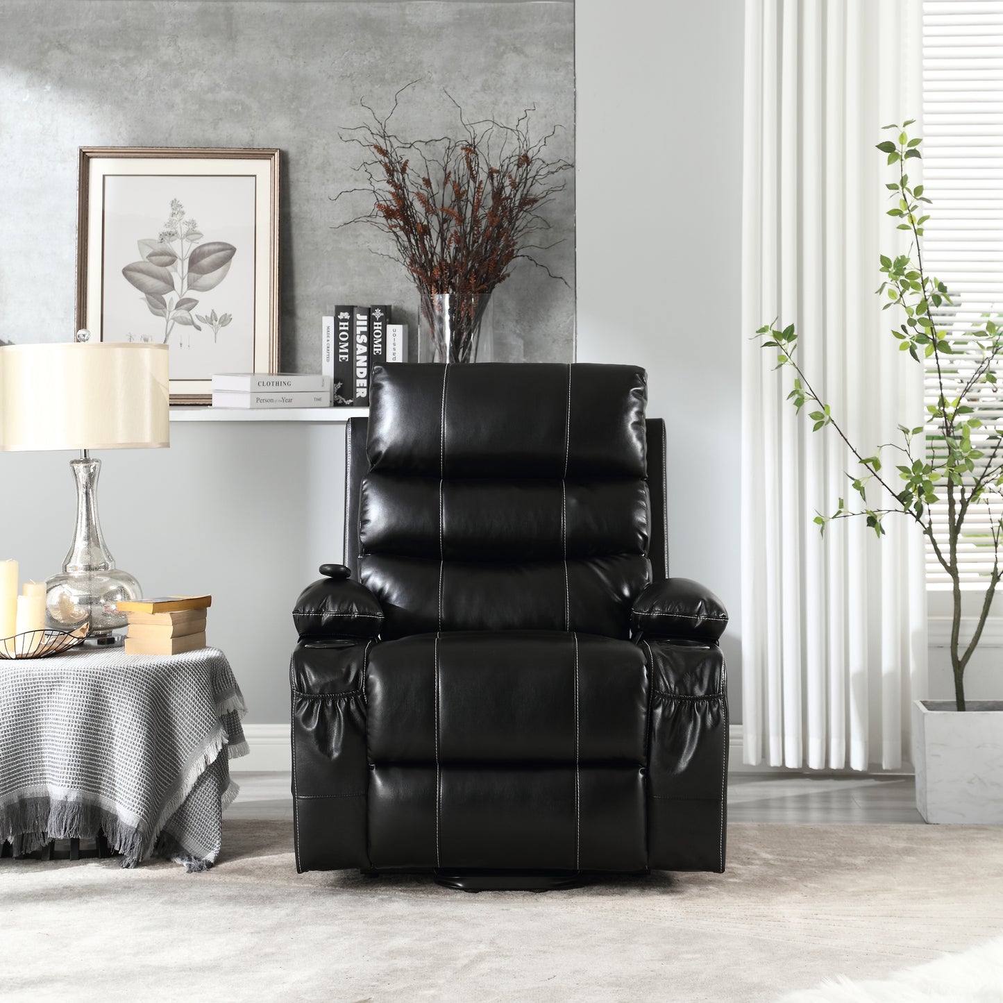 Kingsly Modern Electric Lift Recliner Sofa
