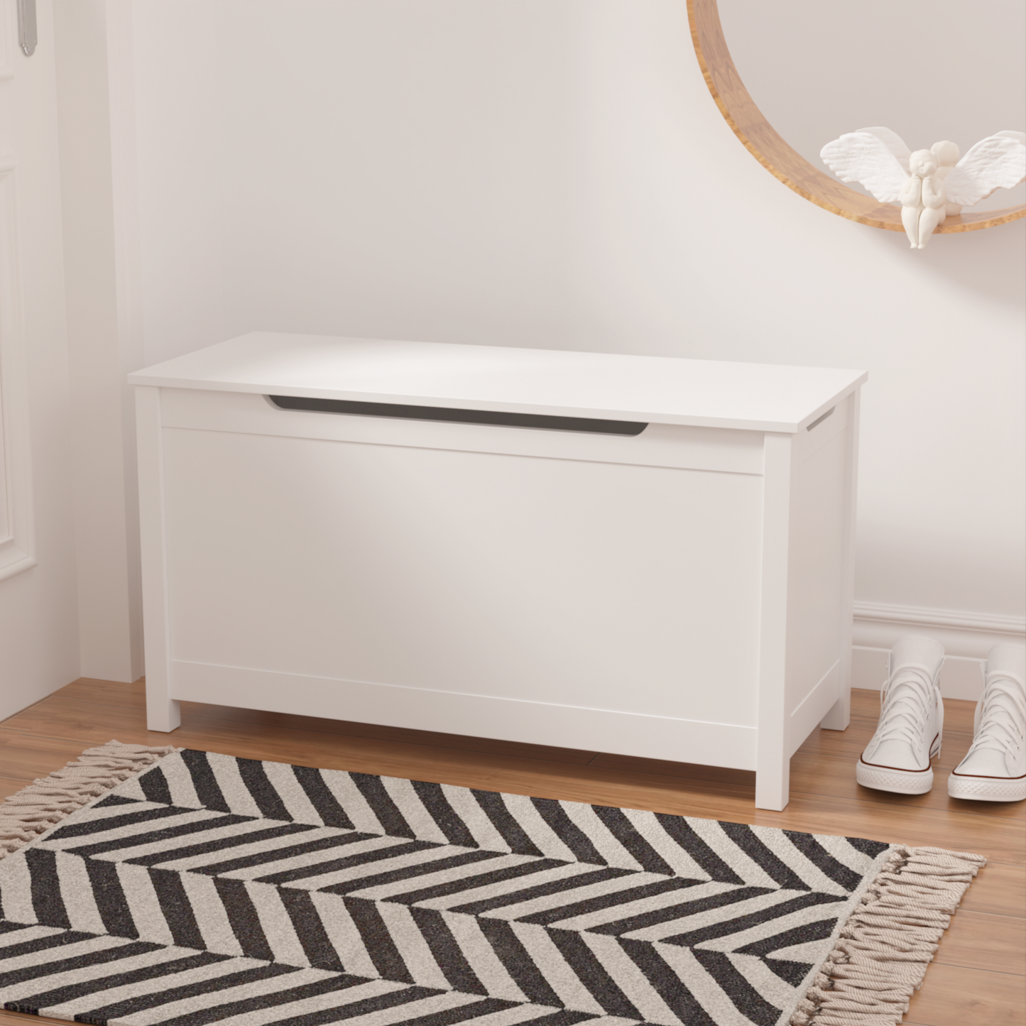 Sonoma Craftsman Wooden Toy Box Storage