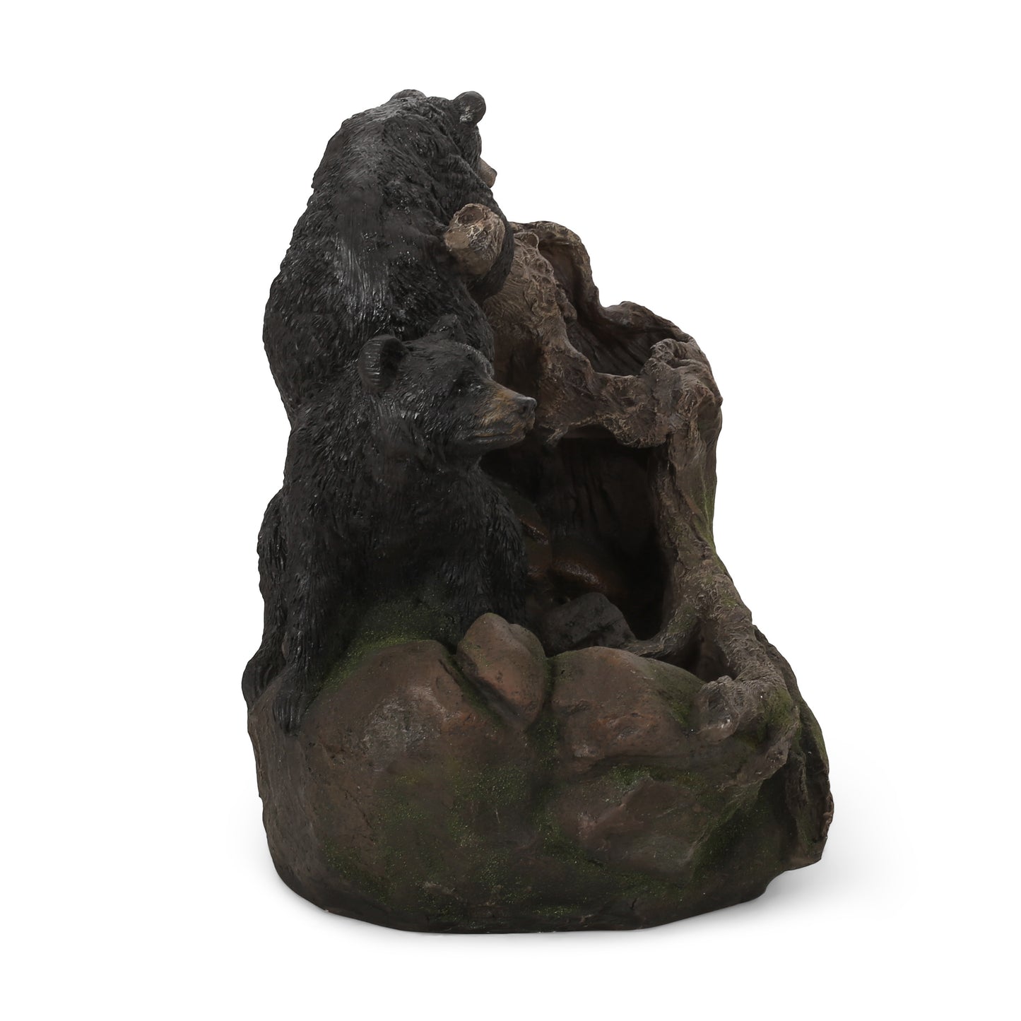Irvington Contemporary Lighted Outdoor Fountain