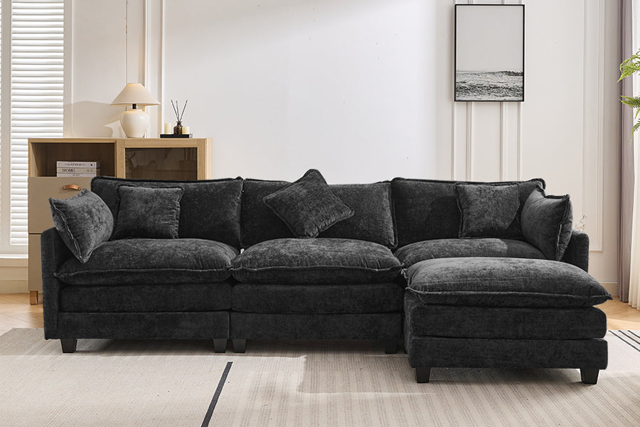 Fitch Modern L-Shape Luxury Sofa