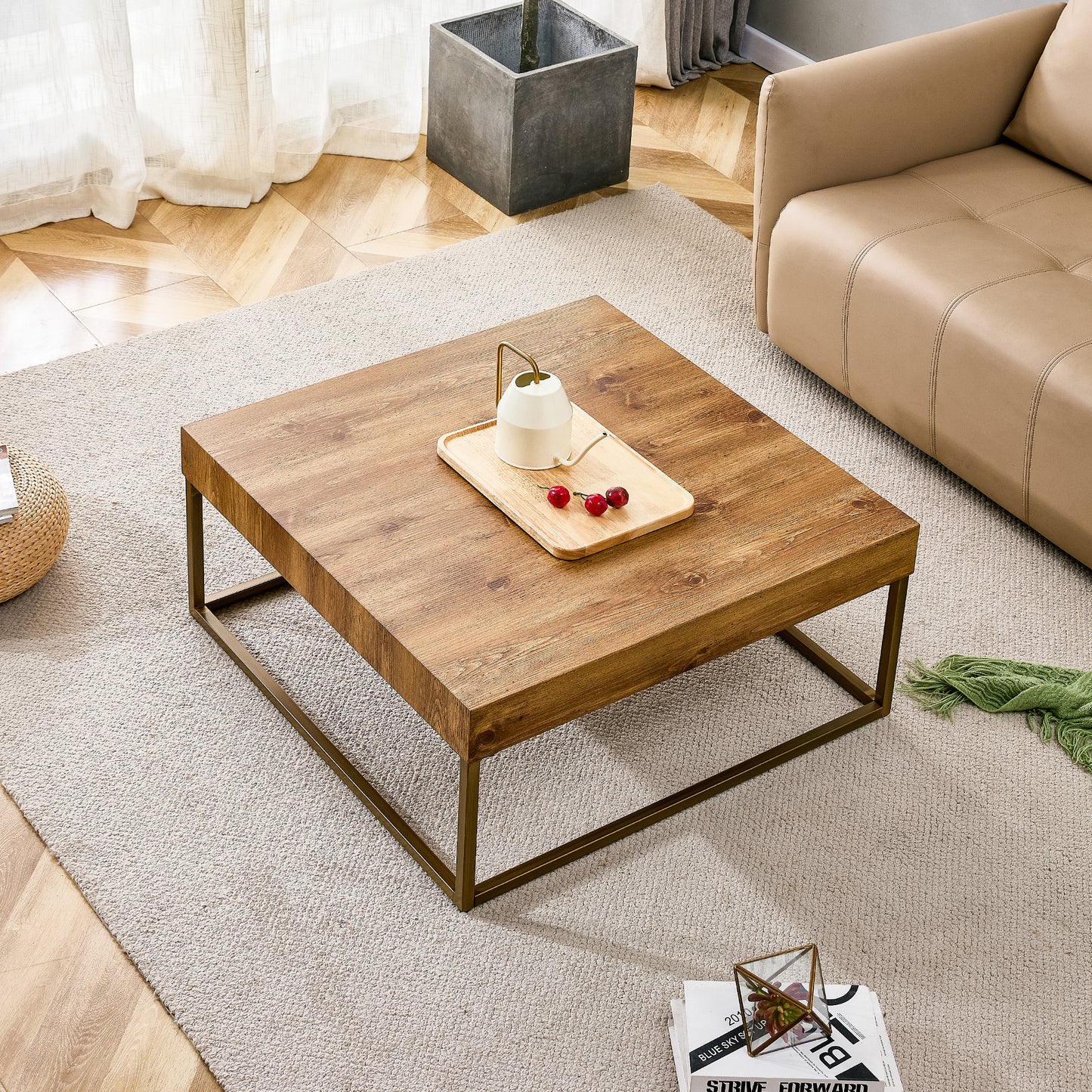 Westport Modern Rectangular Coffee Table