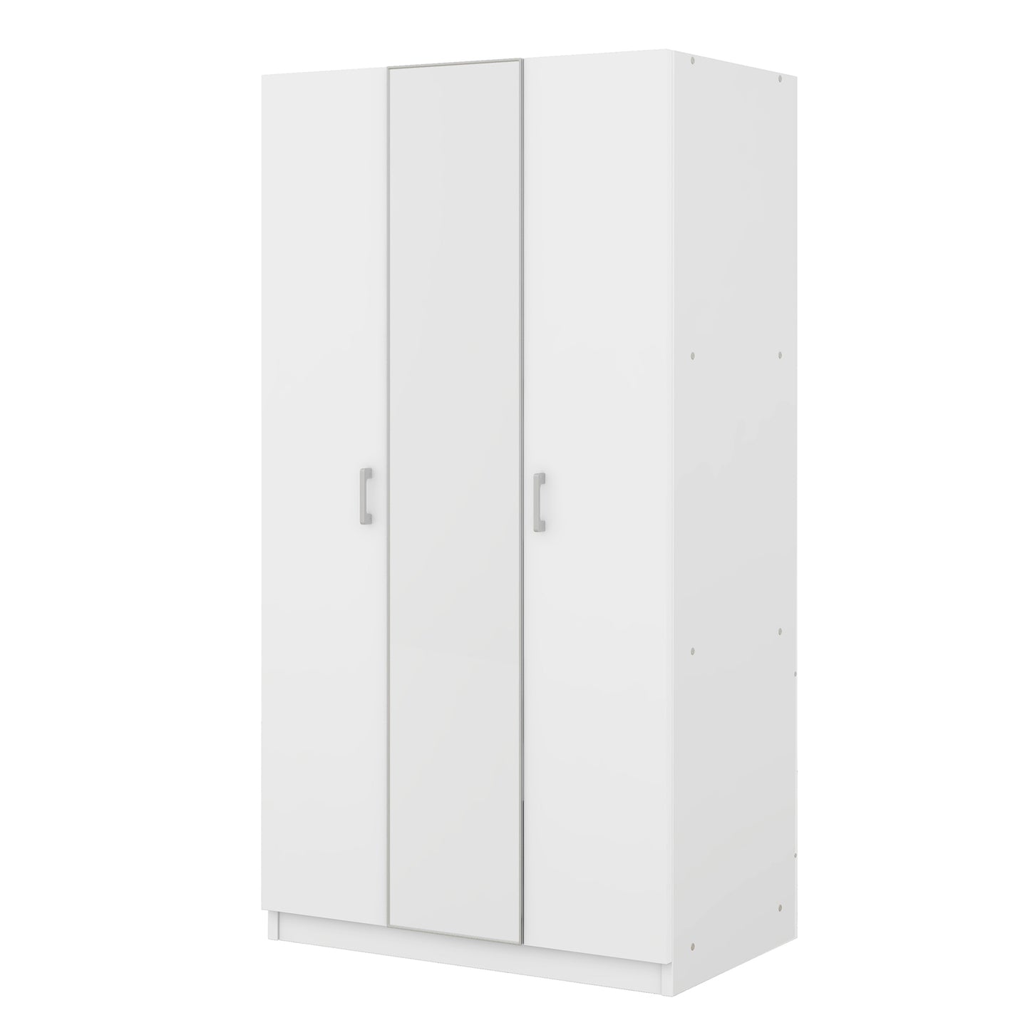 Jiron Modern Mirror Wardrobe Armoire