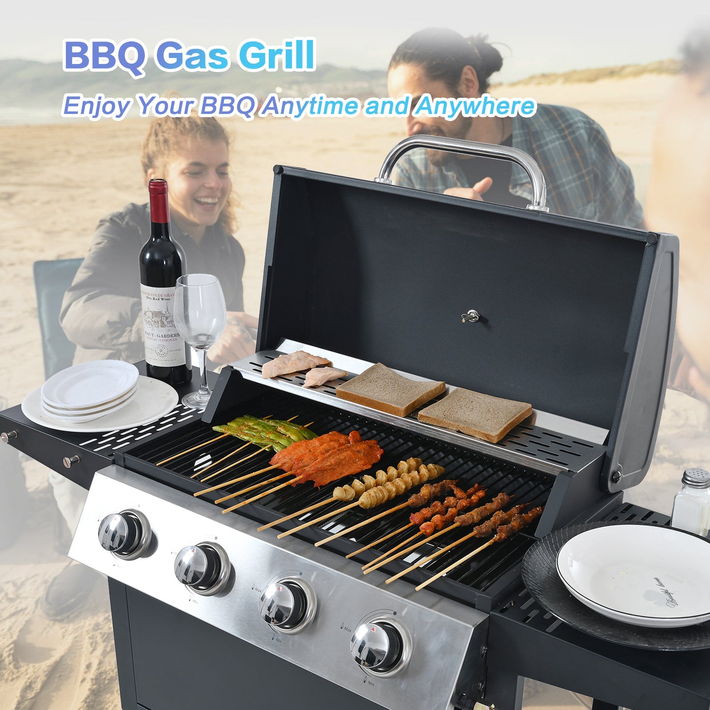 Healdsburg Industrial Gas Grill