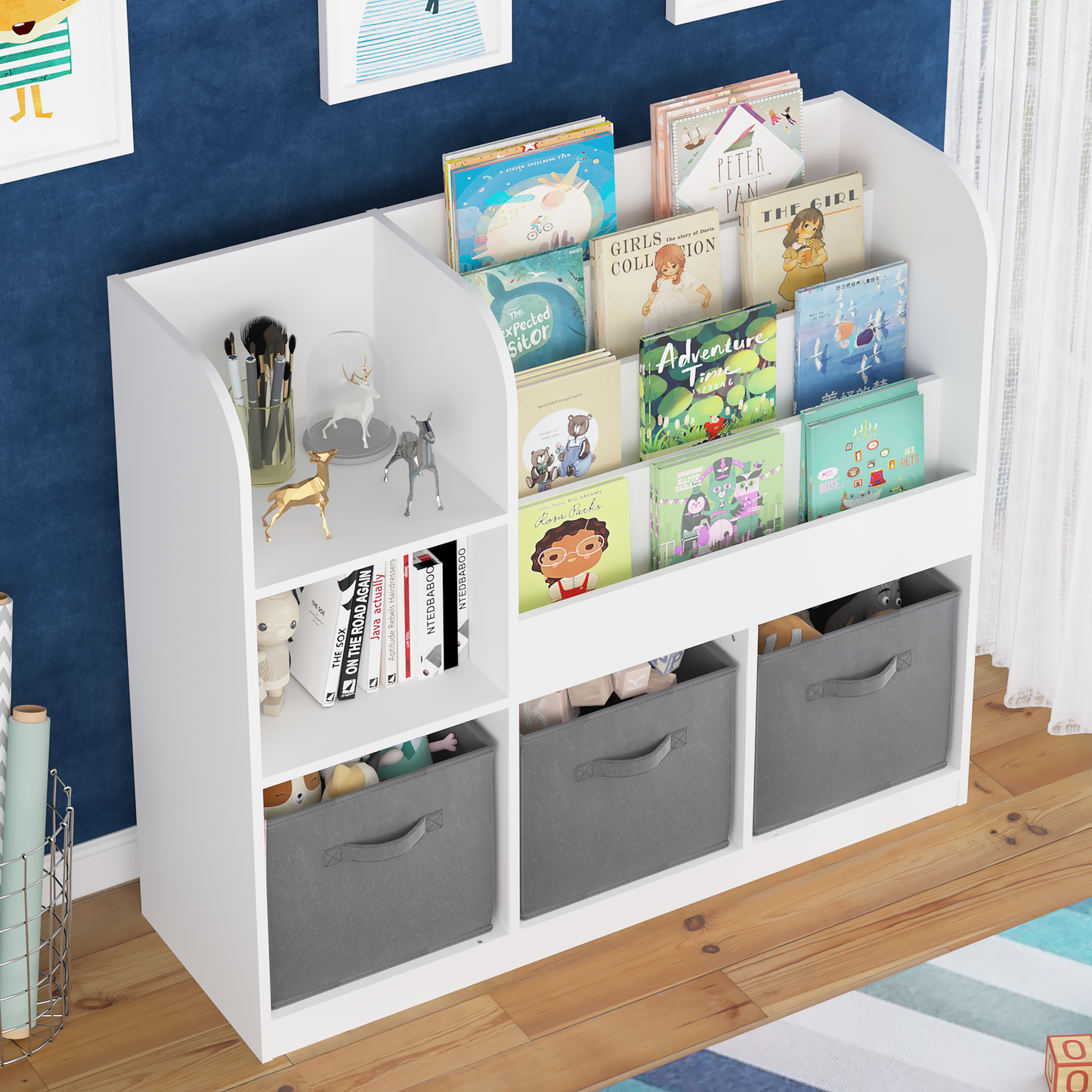 Marcel Modern Multifunctional Storage Bookcase