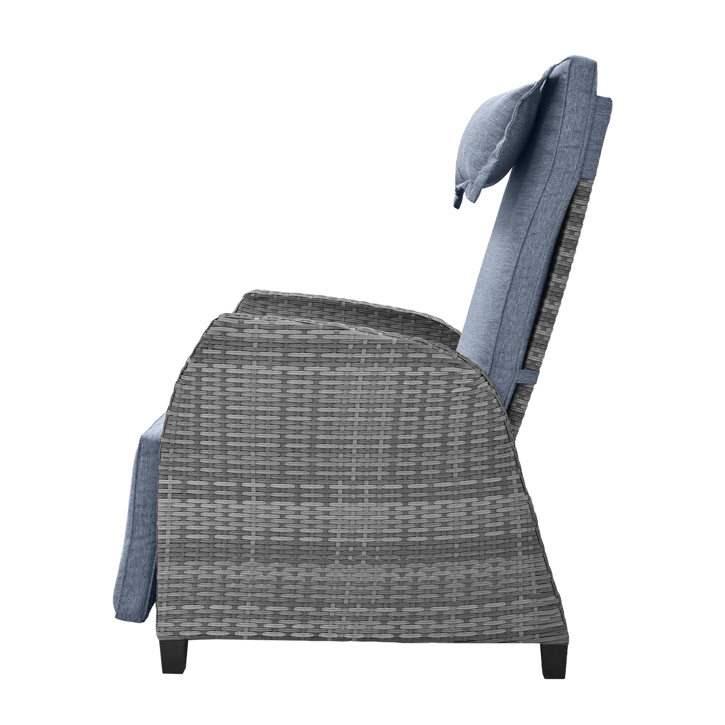 Warmsprings Contemporary U Style Rattan Patio Set