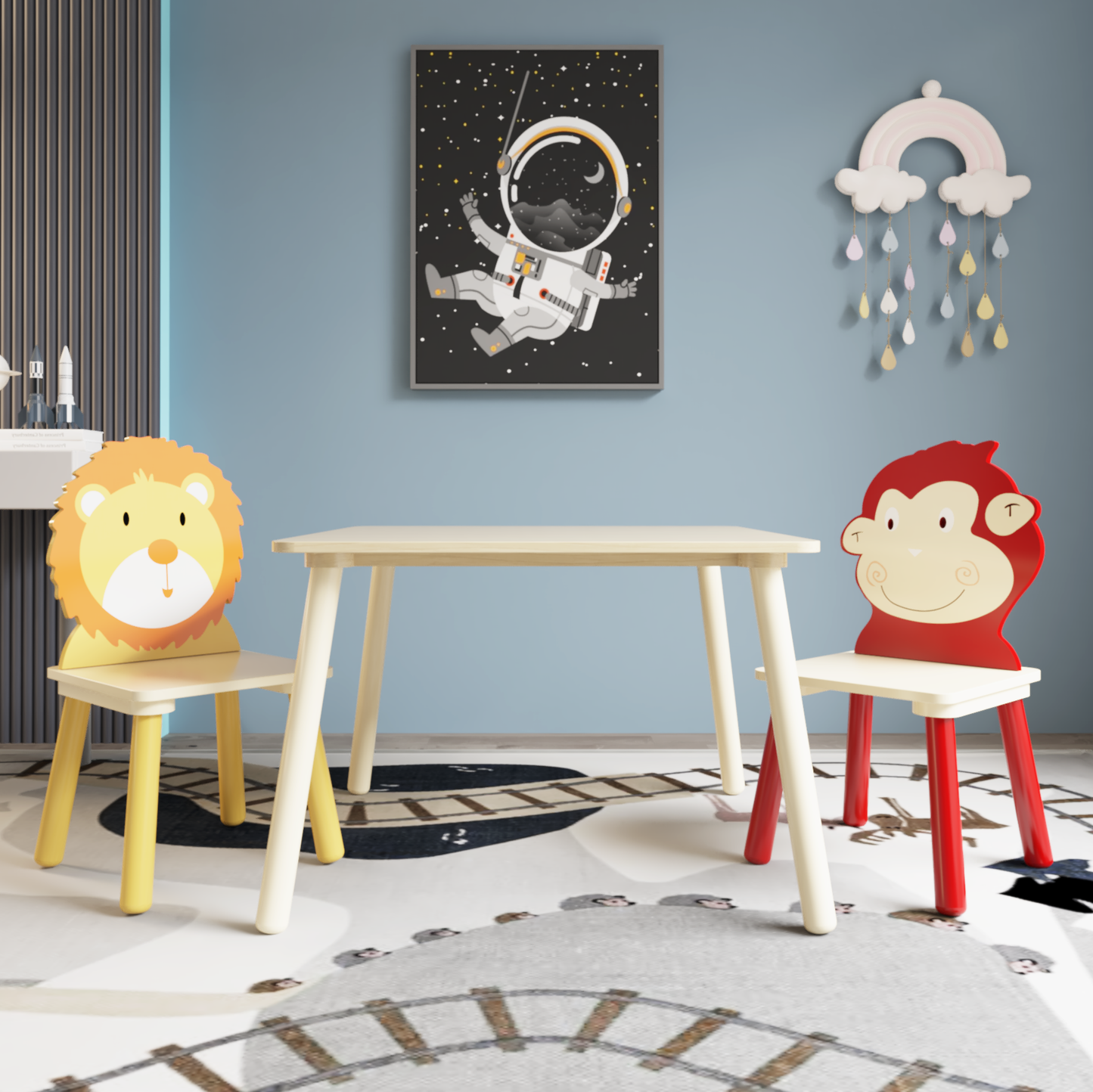 Napa Craftsman Toddler Activity Table Set