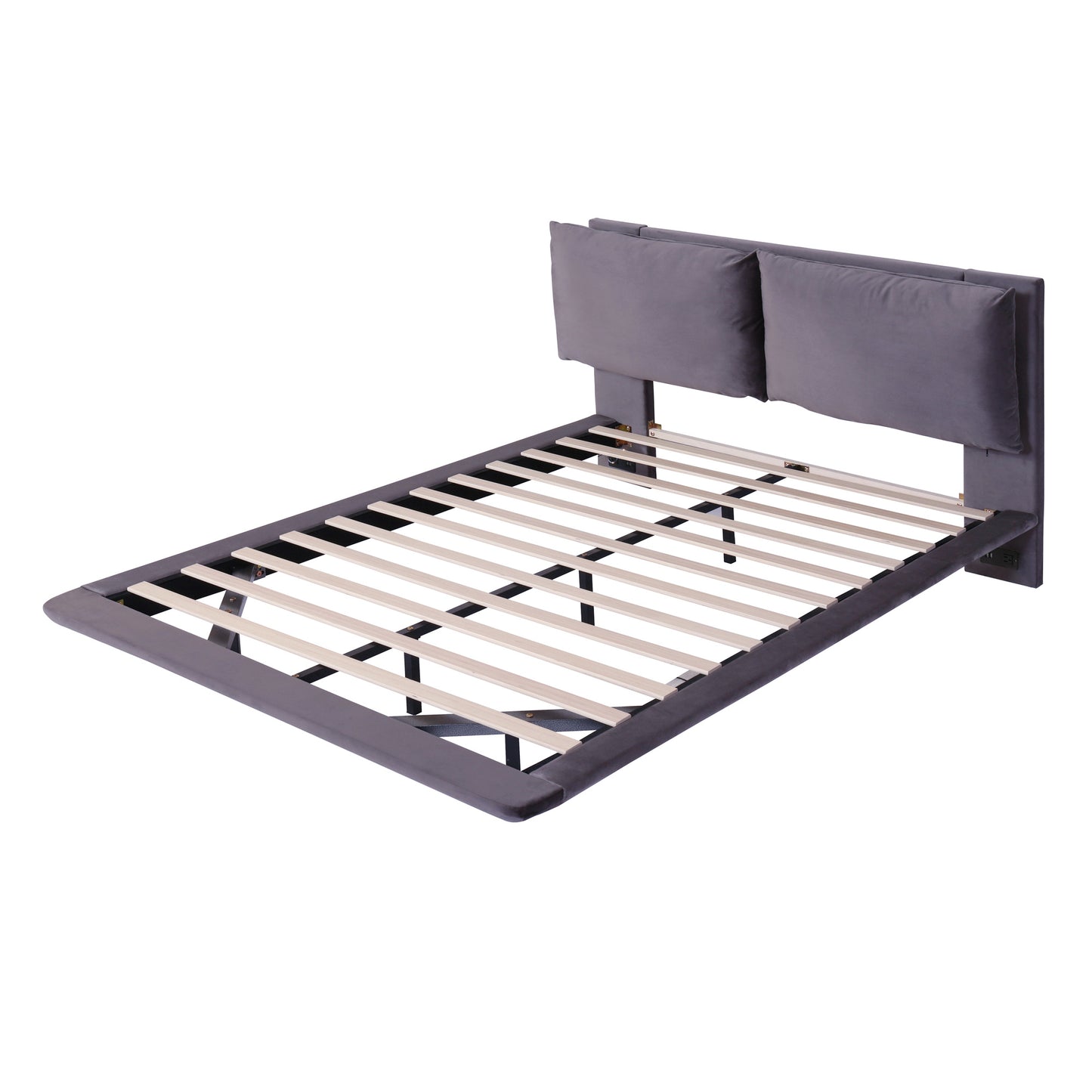 Lula Modern Upholstered Platform Bed