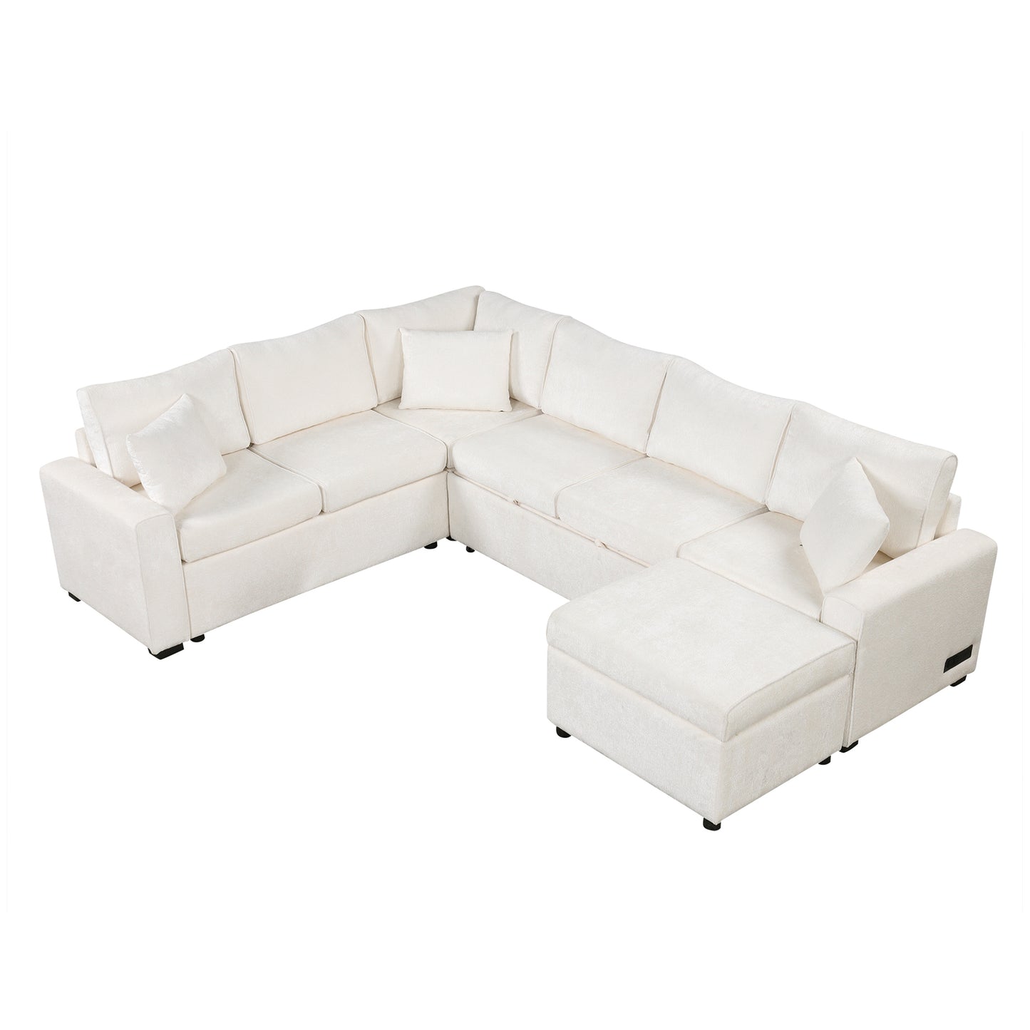 Westport Modern Sectional Sofa Sleeper