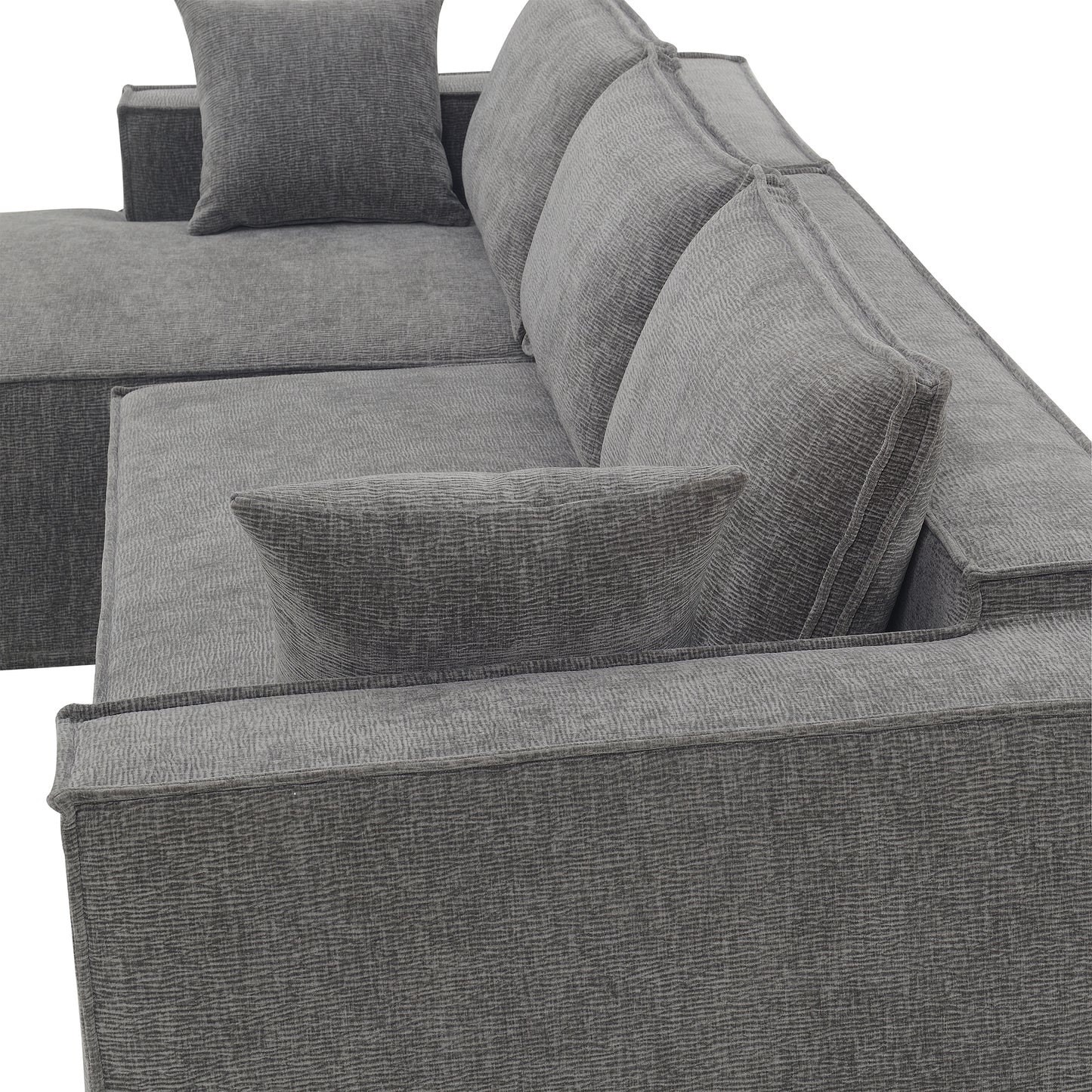 Kingsly Contemporary Modular Sofa Set