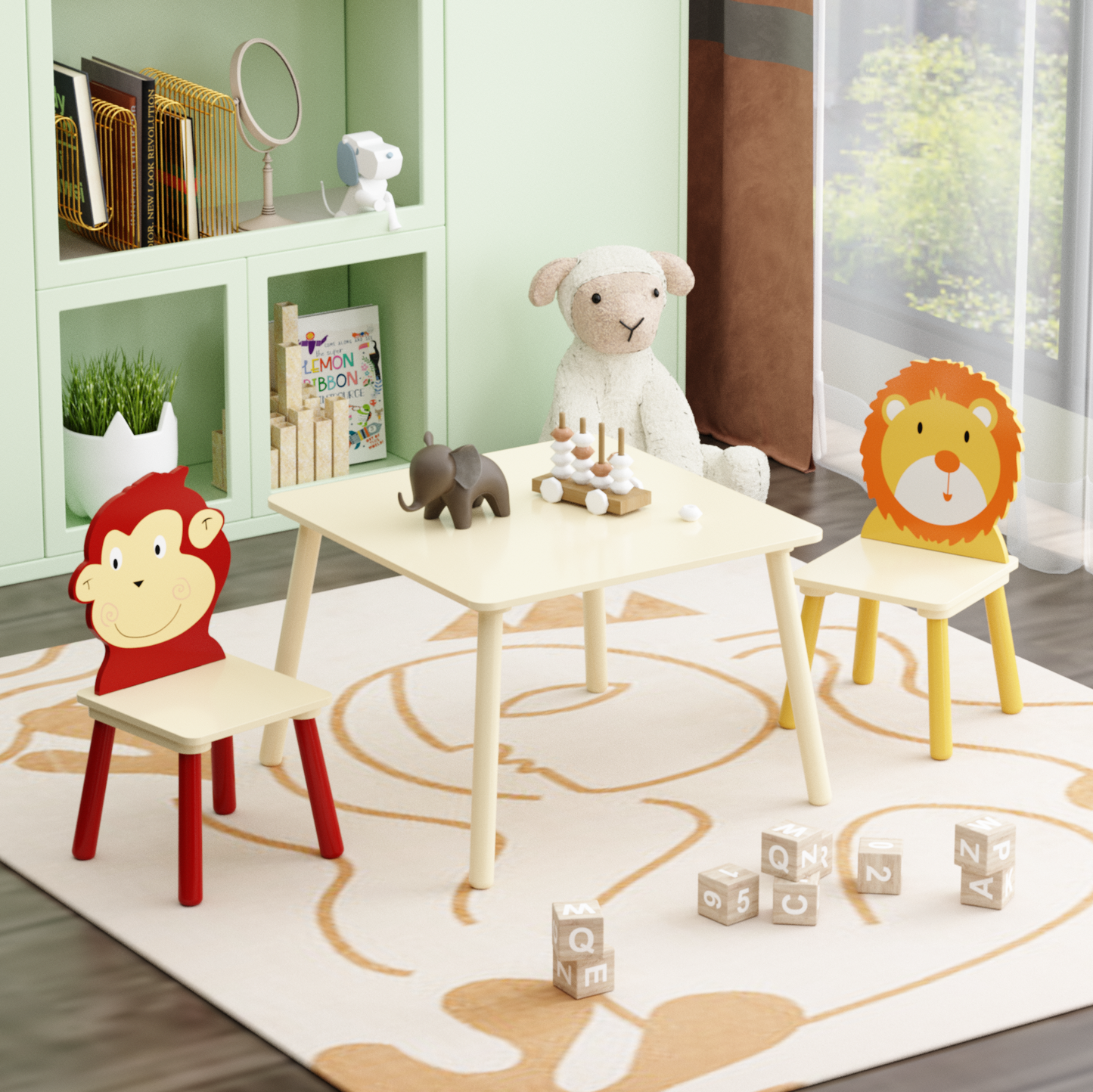 Napa Craftsman Toddler Activity Table Set