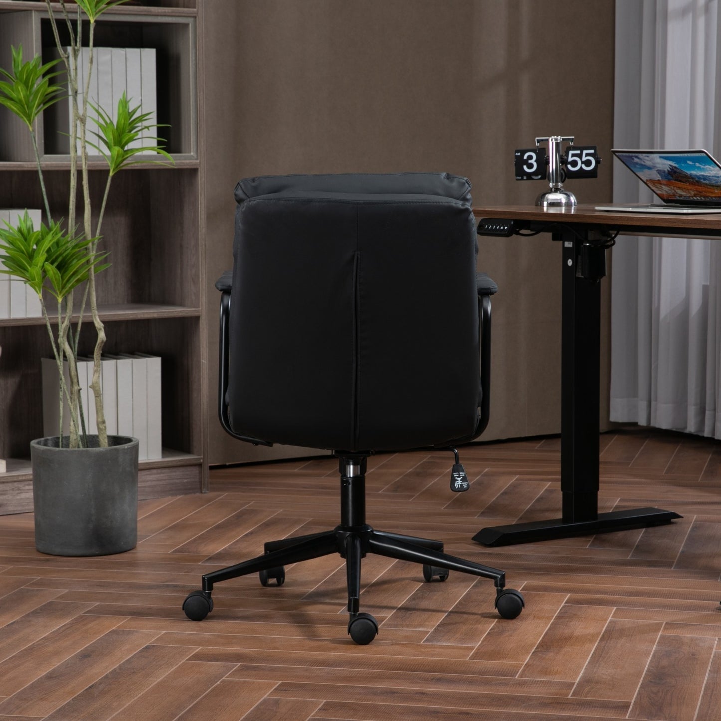 Kingsly Contemporary Ergonomic PU Leather Chair