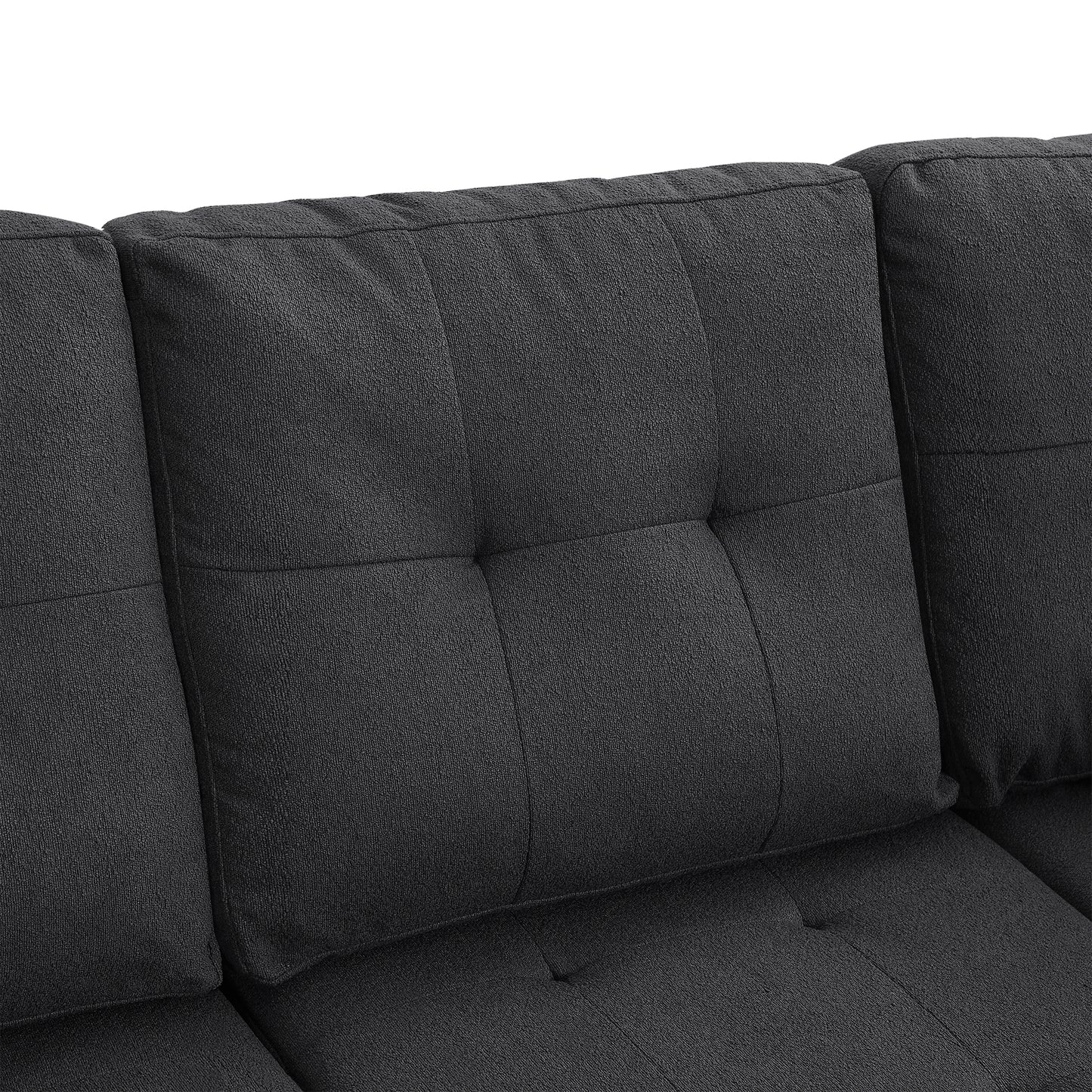 Calista Mid-Century L-Shaped Modular Sofa