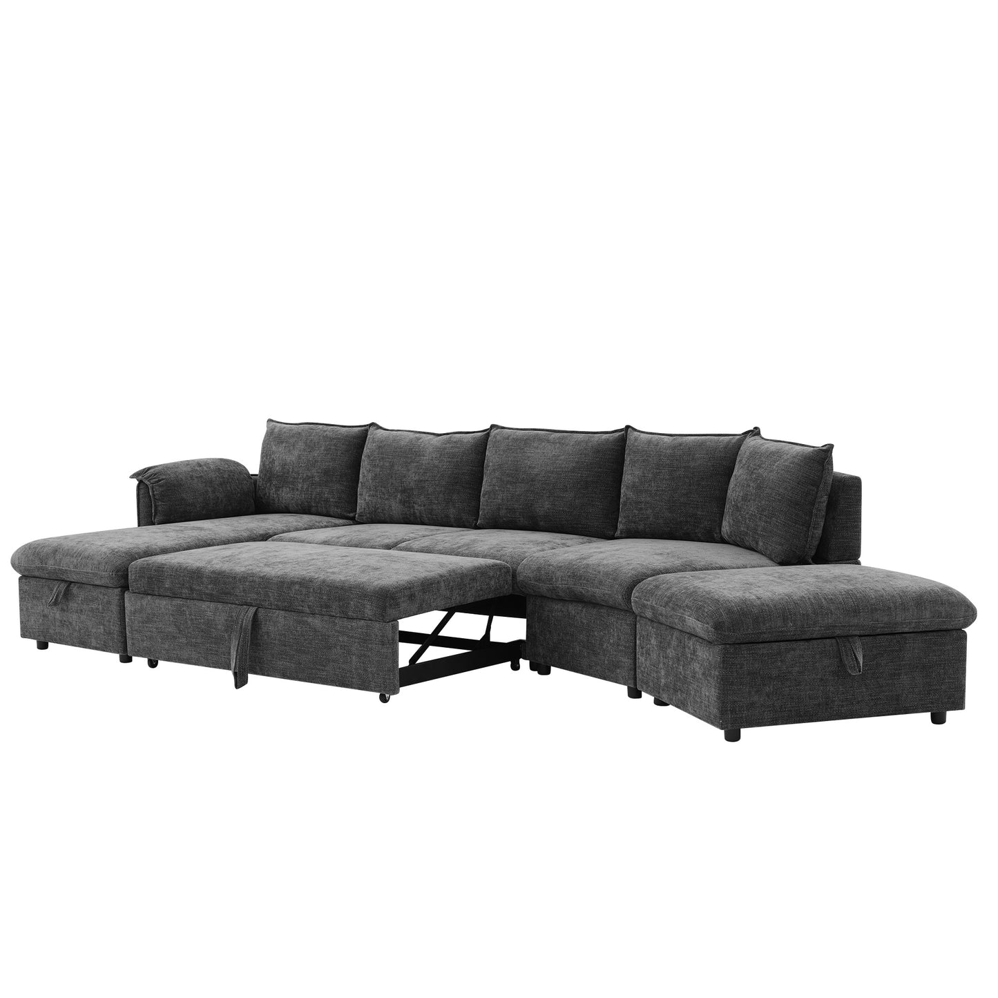 Sonoma Modern Pull-out Couch Sectional