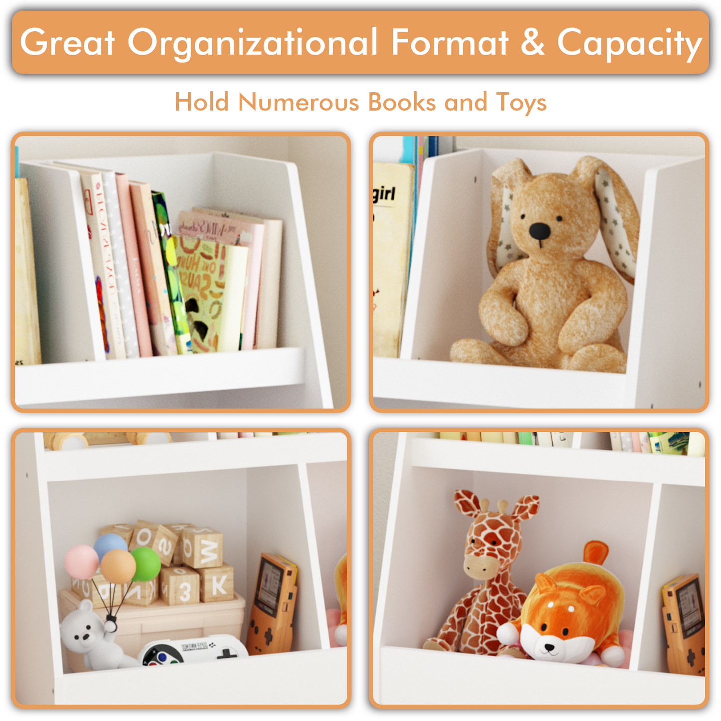 Healdsburg Craftsman Kids shelf Cubbies Organizer