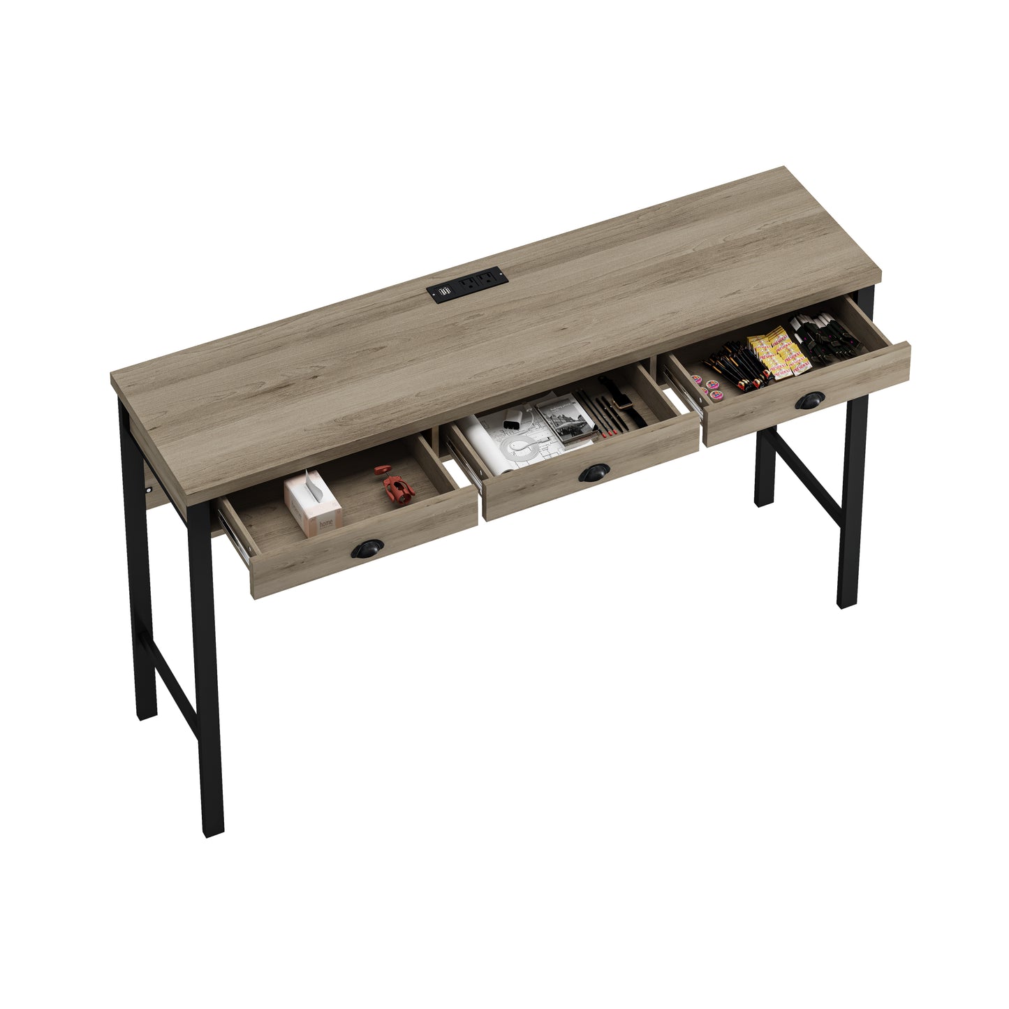 Westport Contemporary Dining Power Stool Set