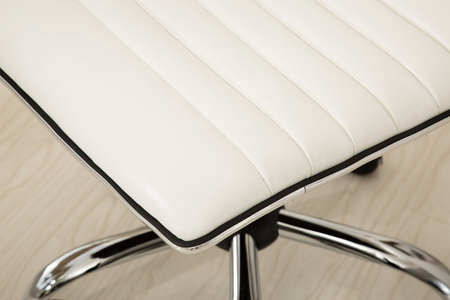 Lula Modern Chrome Office Chair