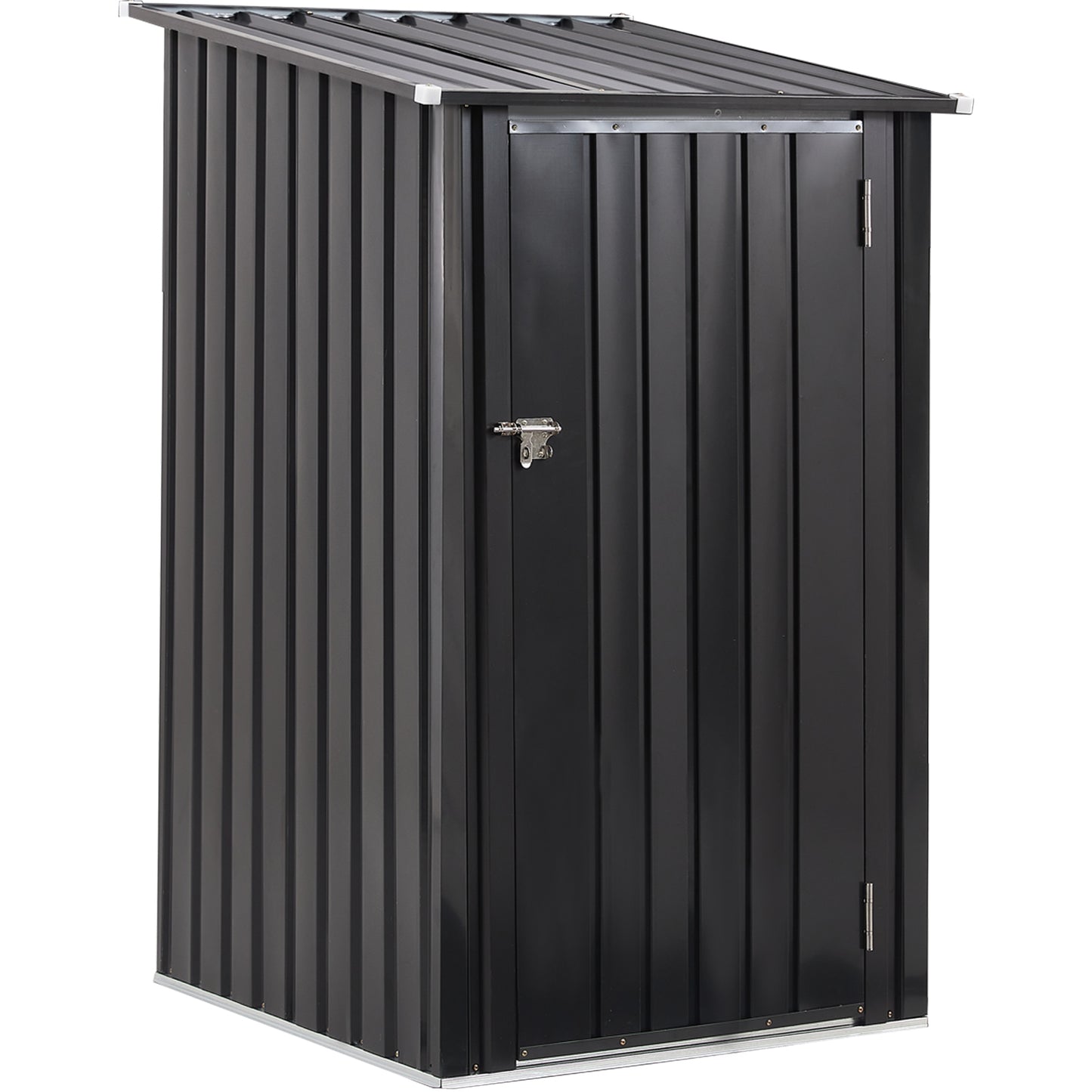 Marcel Industrial Sterling Steel Garden Shed