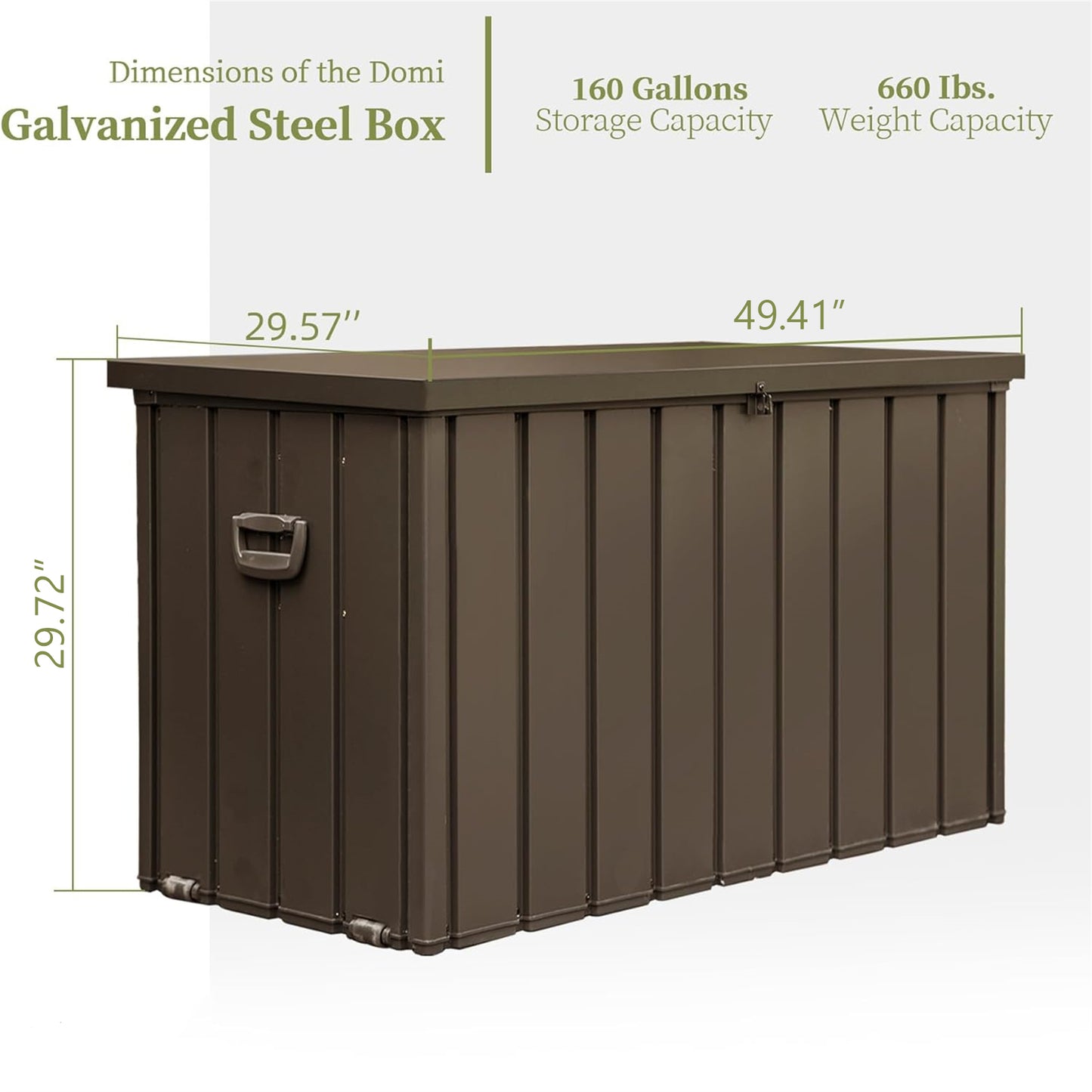 Westport Contemporary Storage Patio Box