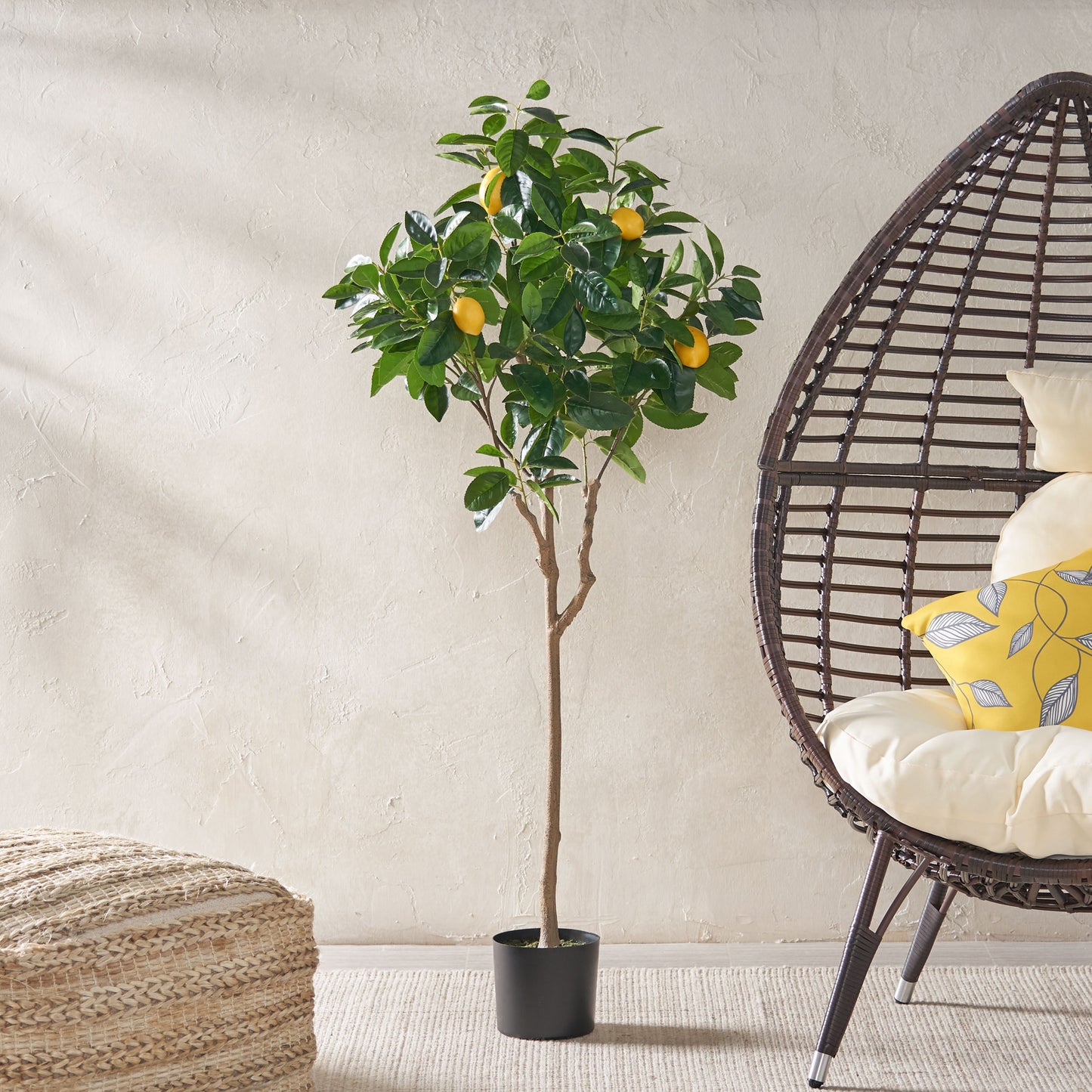Jiron Modern Artificial Lemon Tree