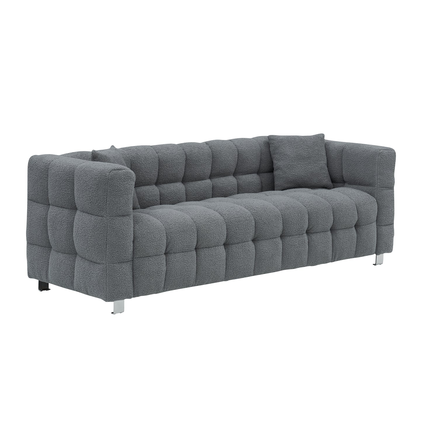 Healdsburg Contemporary Teddy Fleece Sofa
