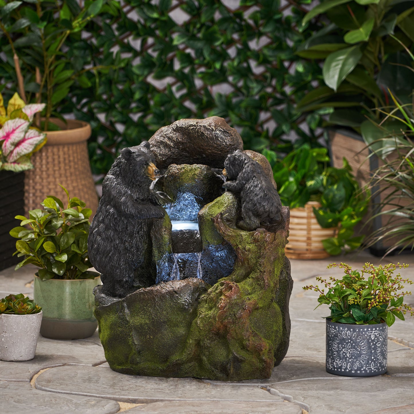 Westport Modern Floor Fountain