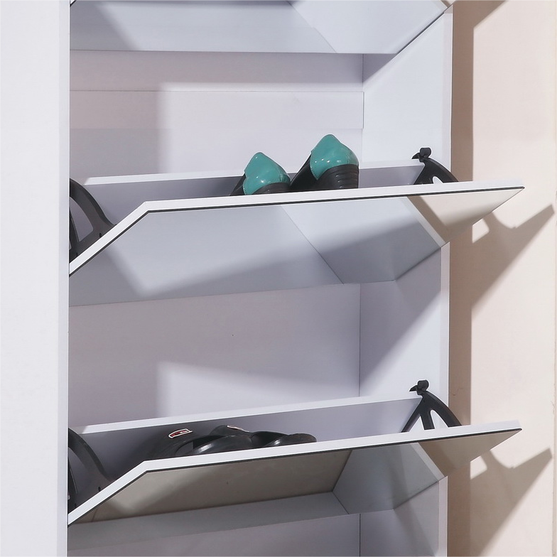 Somerset Modern Shoe Cabinet Organizer
