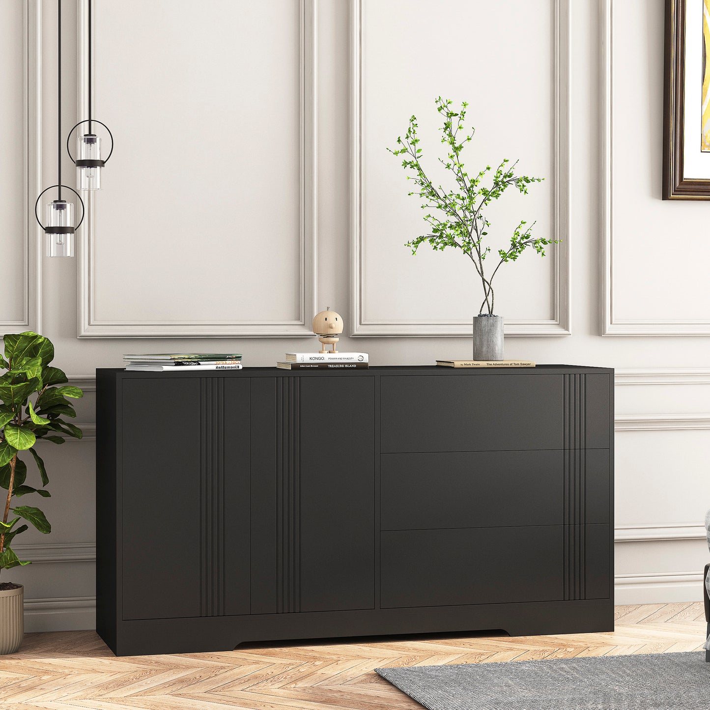 Fitch Modern Kitchen Buffet Storage
