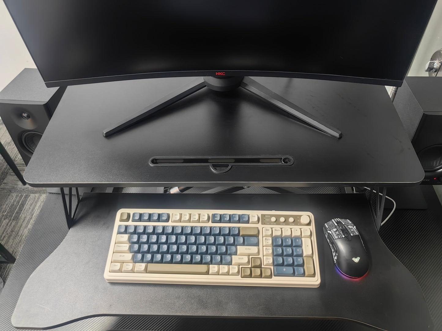 Mission Modern Adjustable Desk Converter