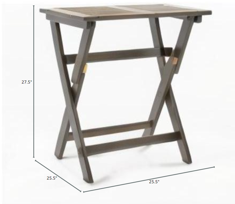 Mission Modern Foldable Bistro Table