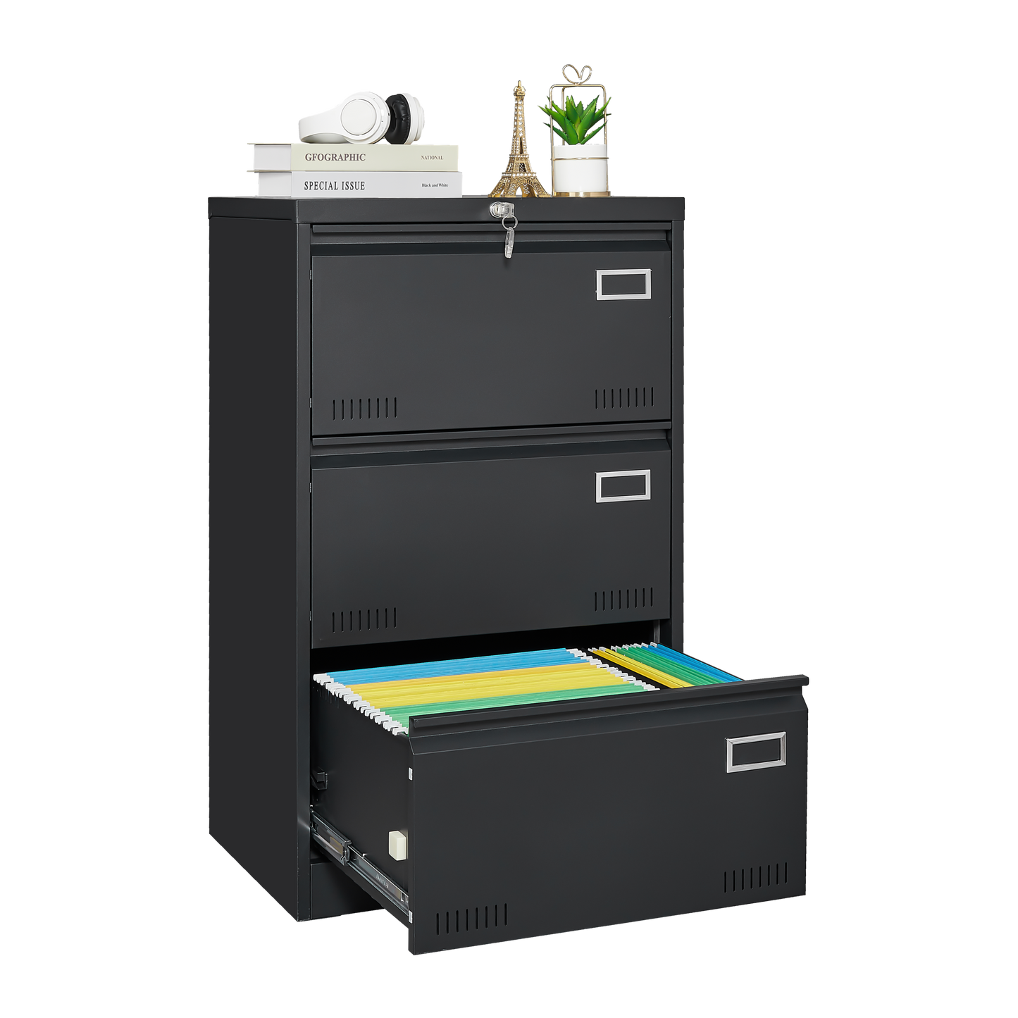 Justo Modern Drawer Filing Cabinet