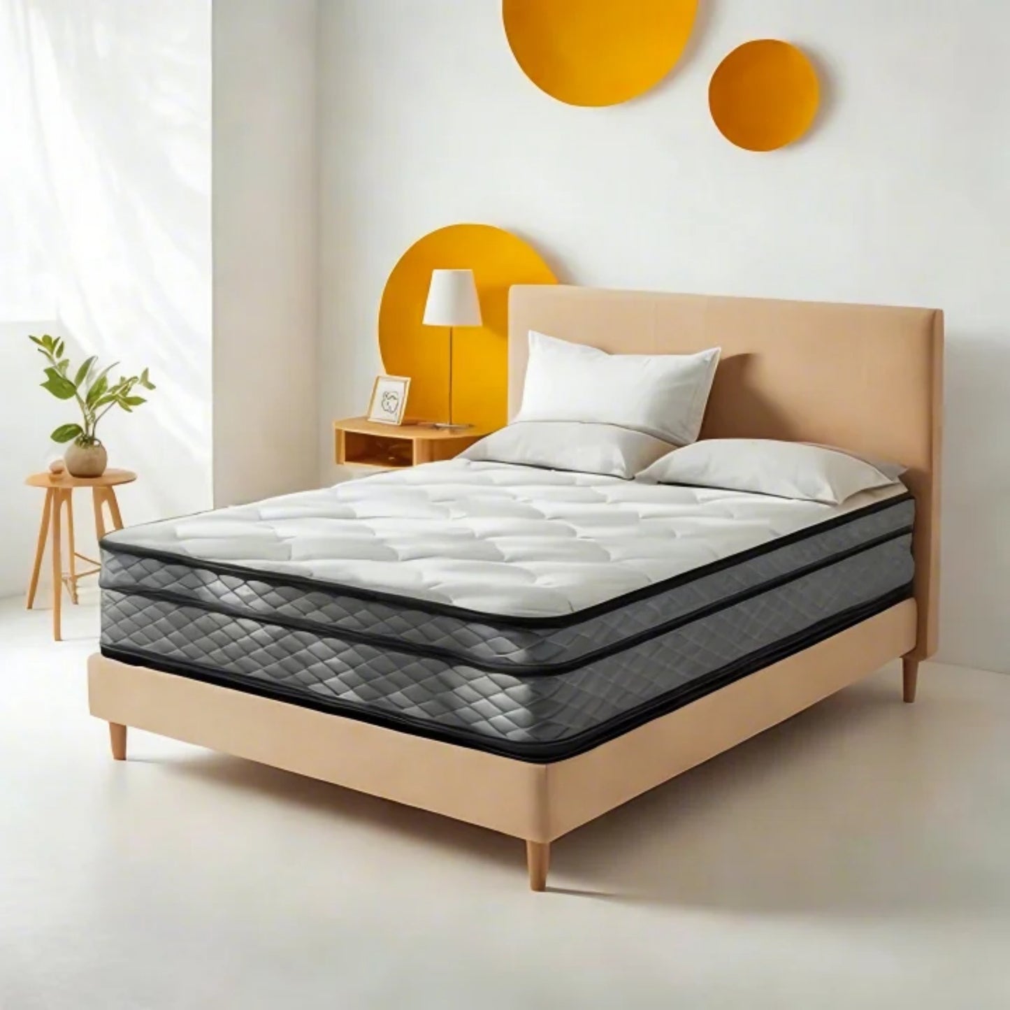 Marites Contemporary Queen Gel Hybrid Mattress