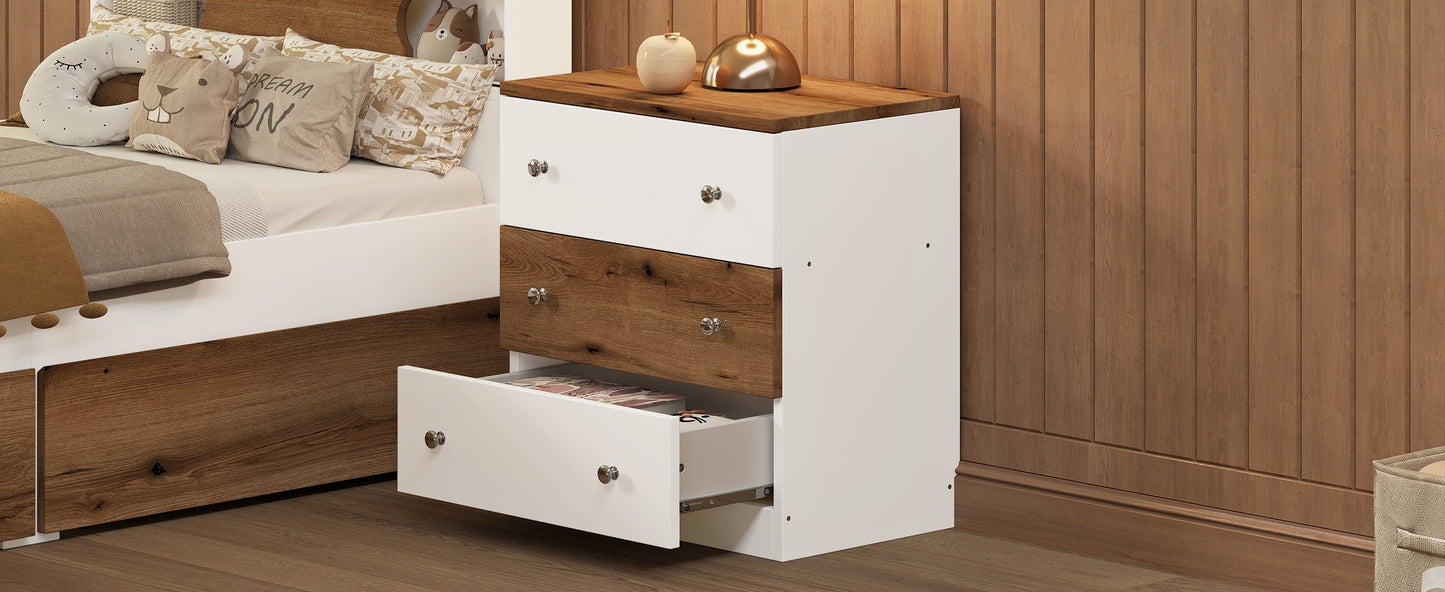 Bartholomew Craftsman Tahoma Colorblock Nightstand