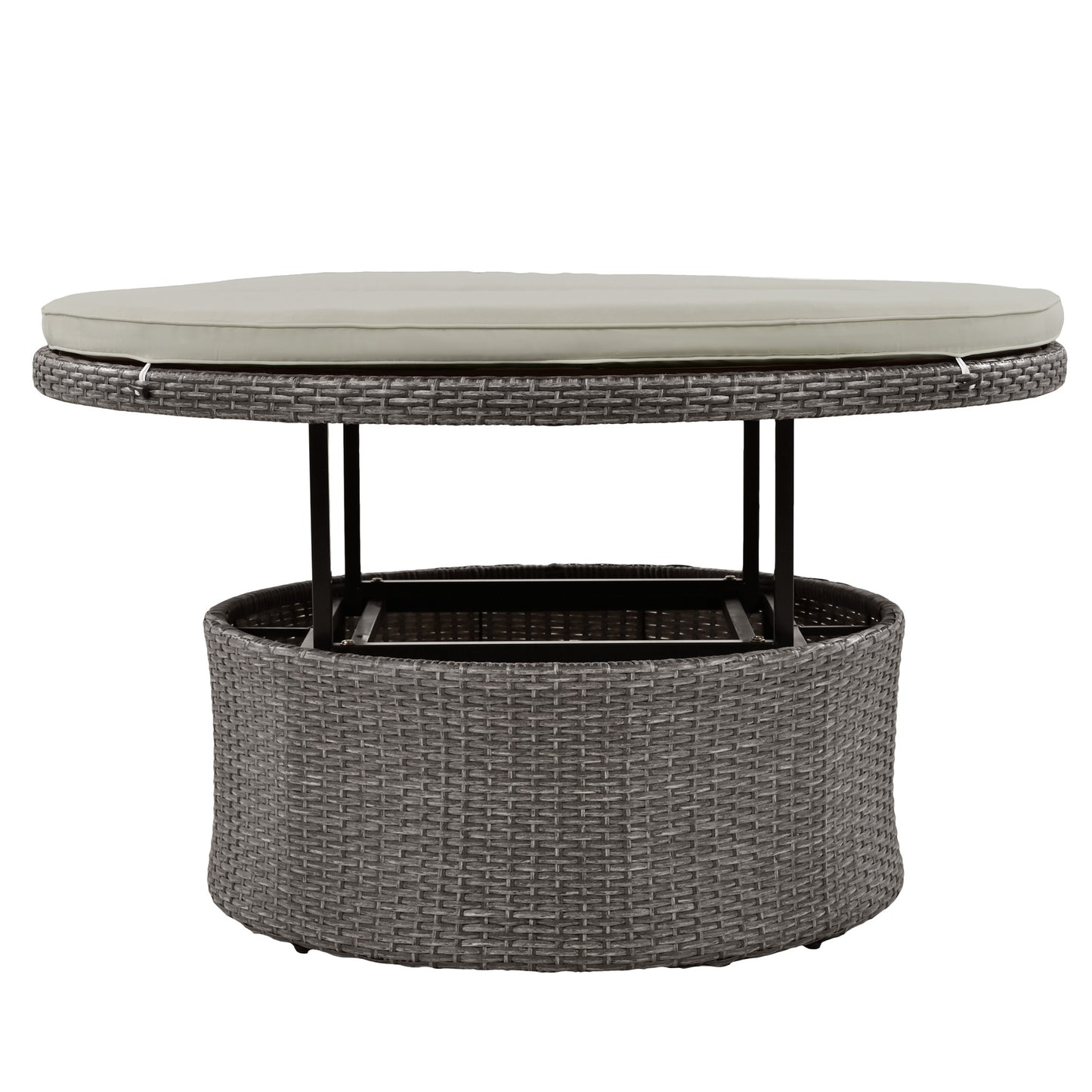 Justo Modern Patio Rattan Daybed