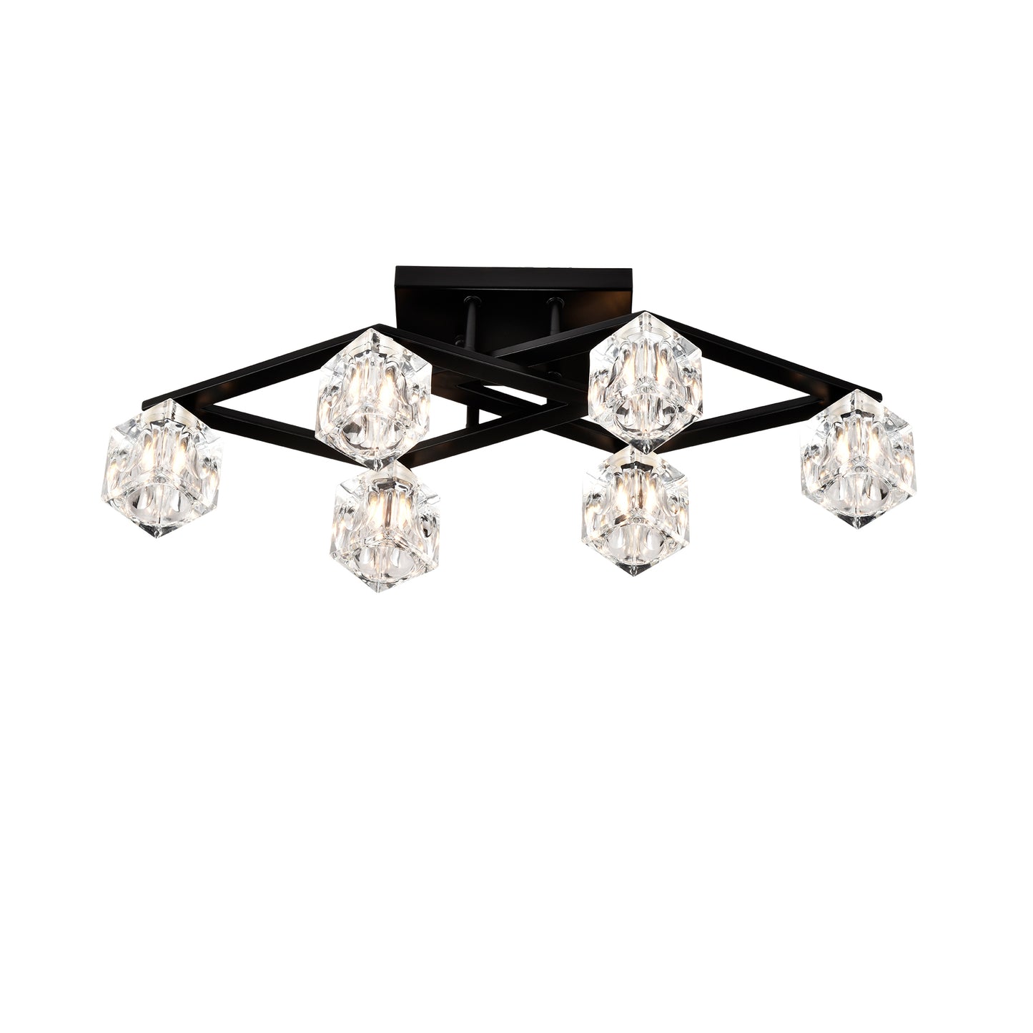Lazzareschi Modern Light Crystal Ceiling