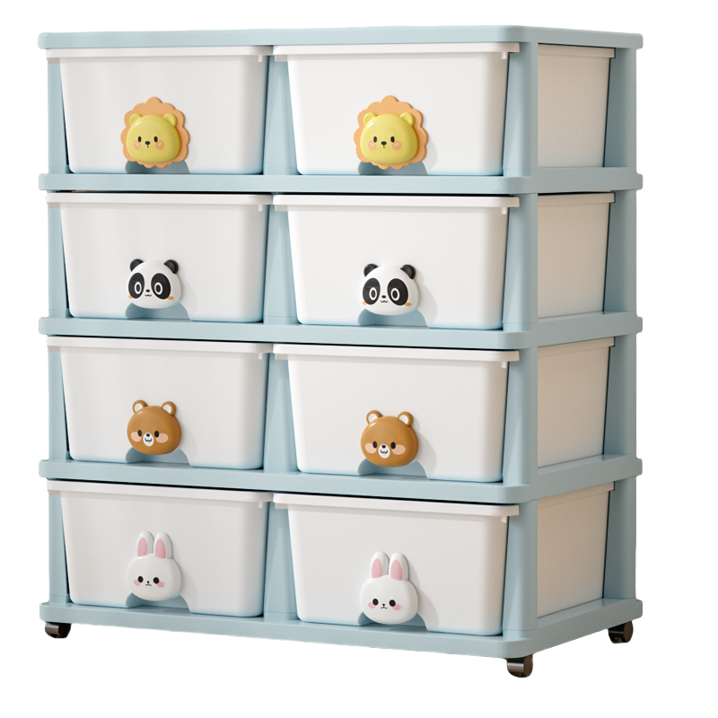 Warmsprings Contemporary Drawer Storage Rack