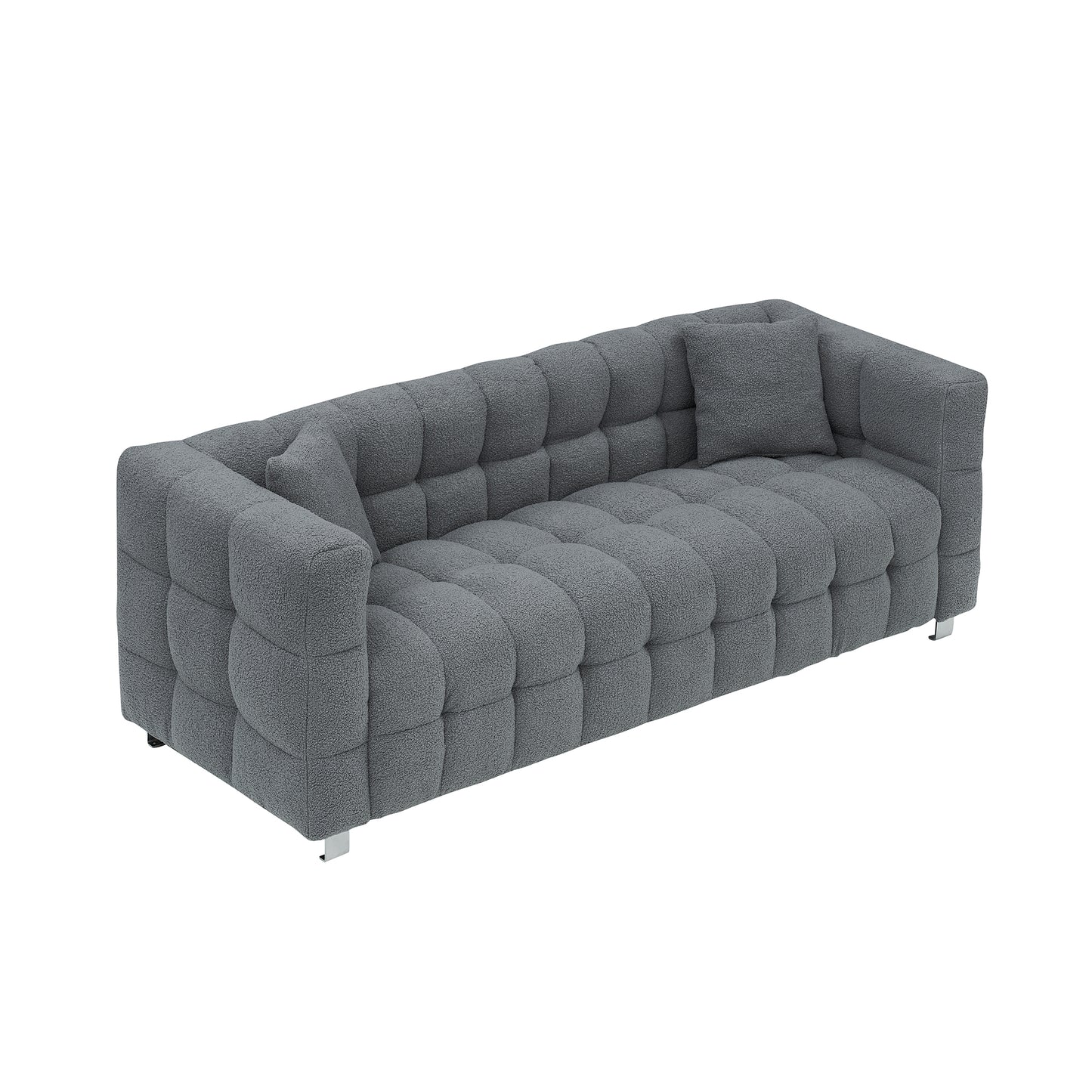 Healdsburg Contemporary Teddy Fleece Sofa