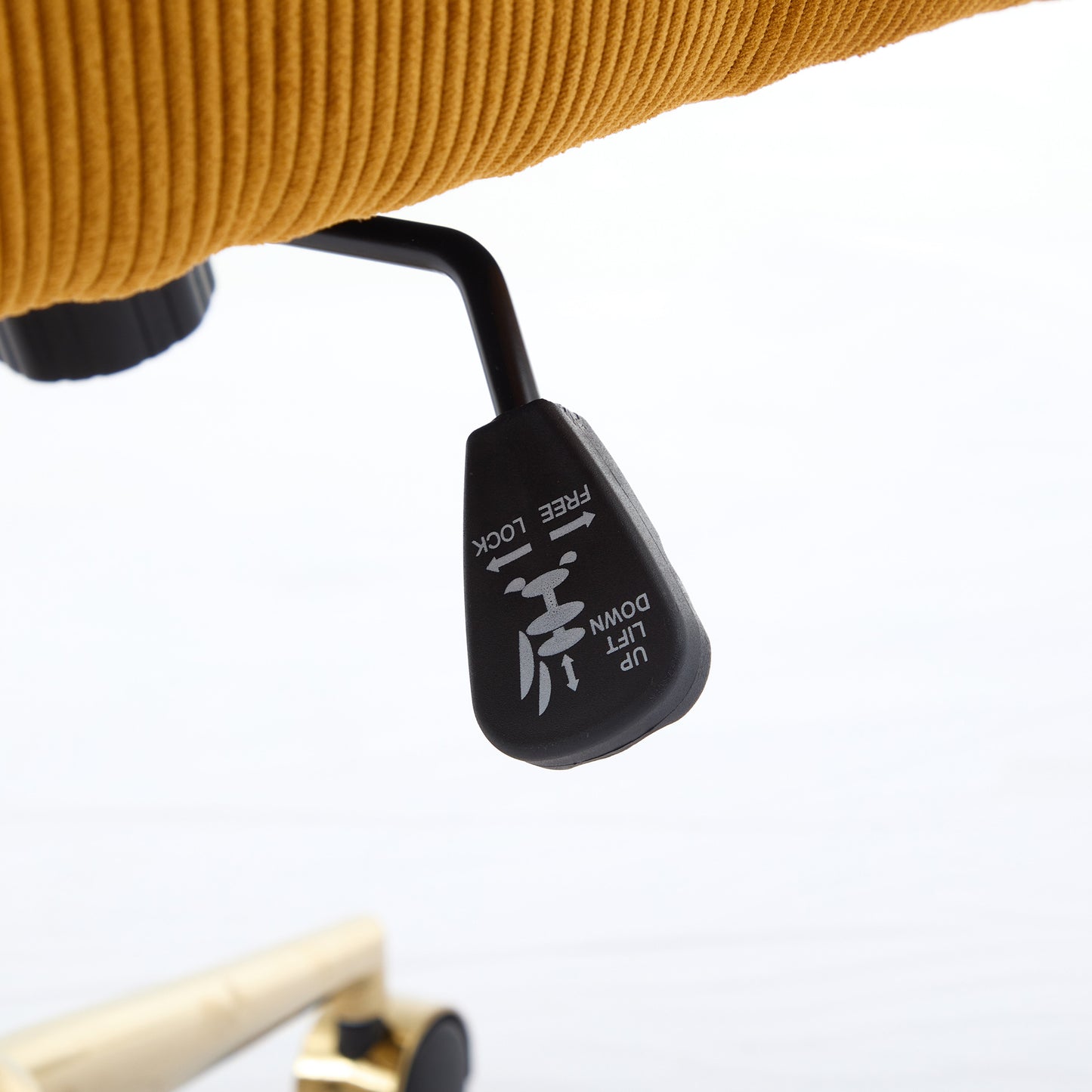 Justo Modern Corduroy Adjustable Chair