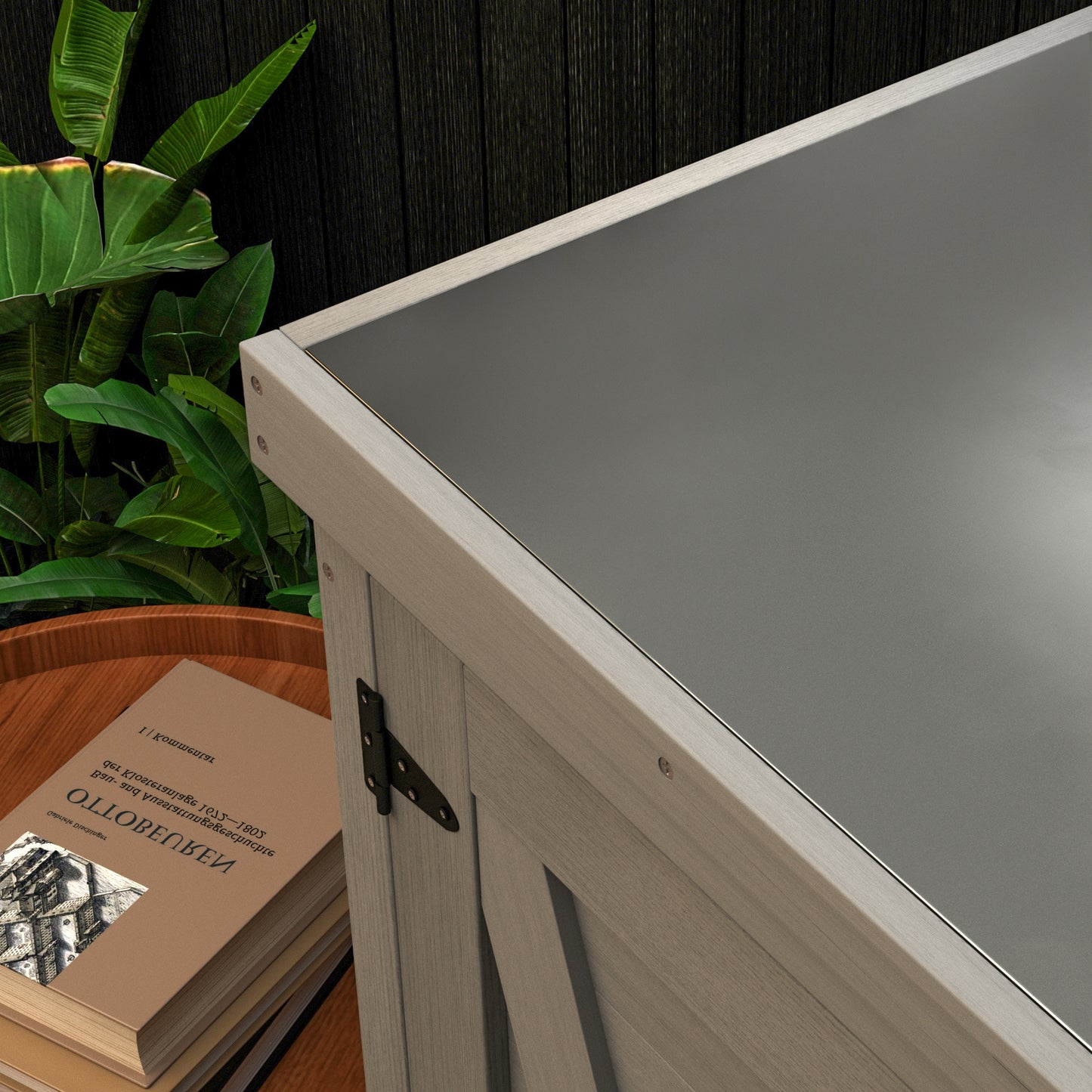 Elmcrest Modern Potting Storage Work Bench