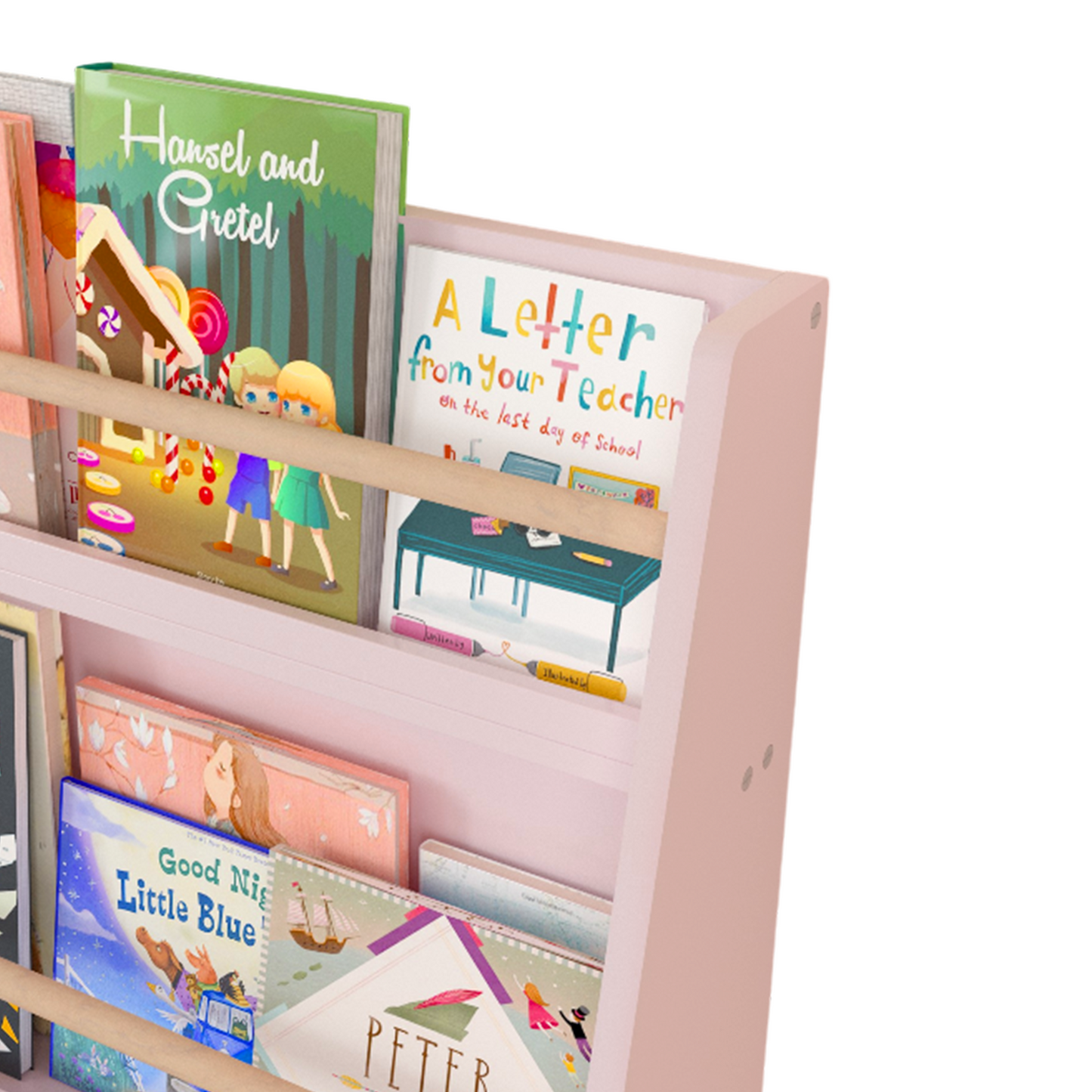 Justo Contemporary Kids Book Rack