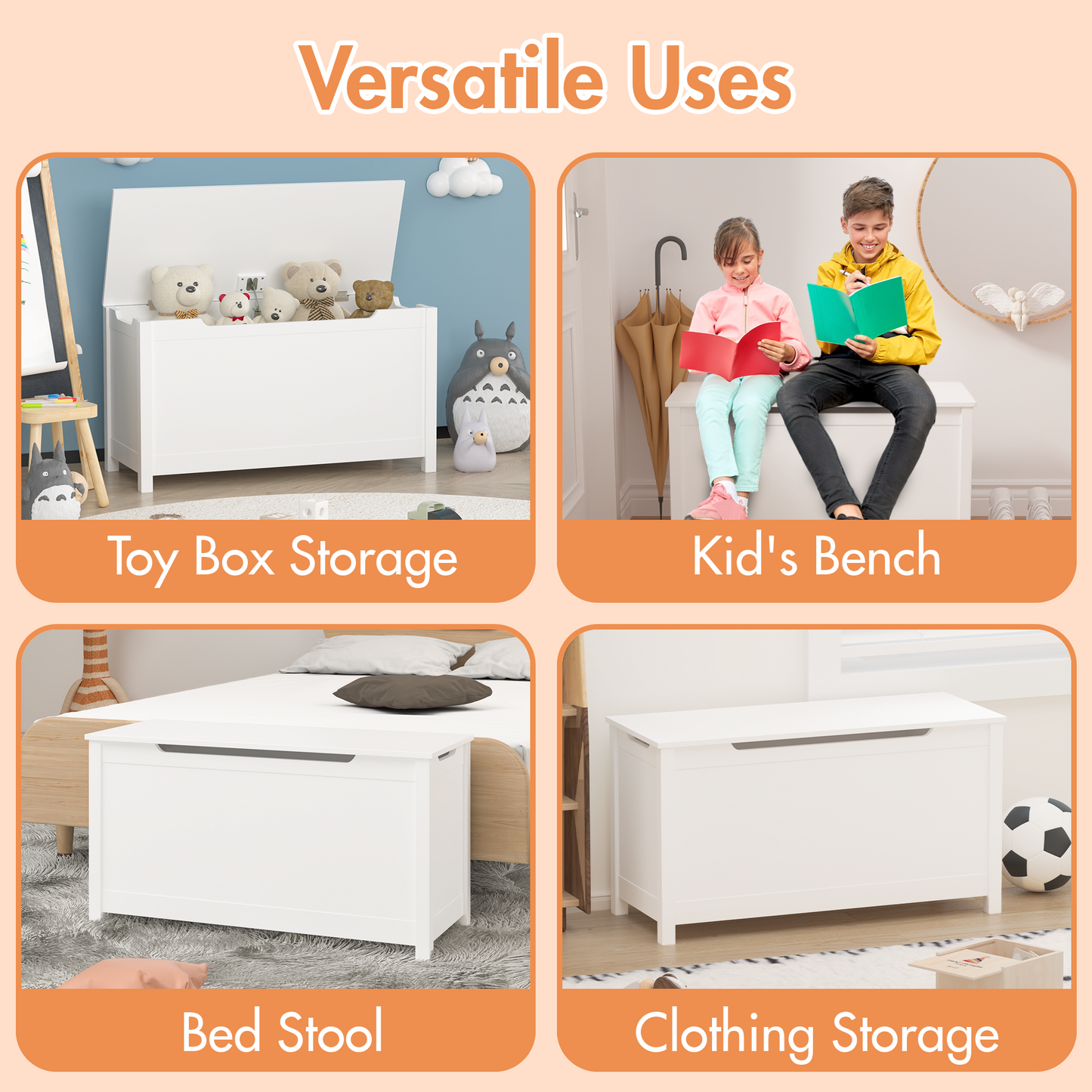 Sonoma Craftsman Wooden Toy Box Storage