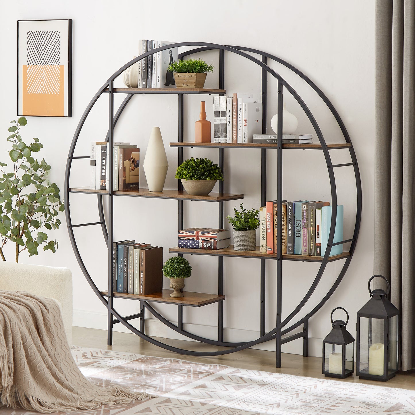 Marites Industrial Metal display Shelve